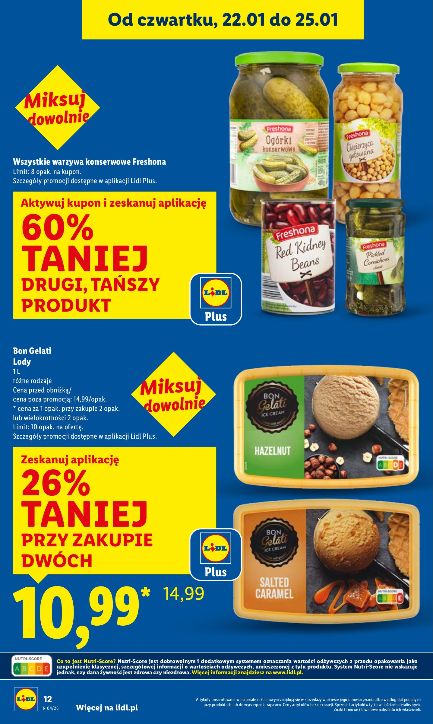 lidl - Gazetka Lidl - ważna od 22.01. do 25.01. - page: 12