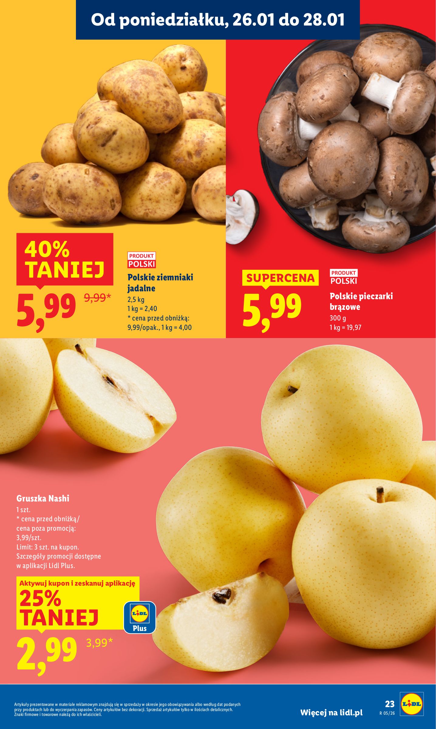 lidl - Gazetka Lidl - ważna od 26.01. do 28.01. - page: 23