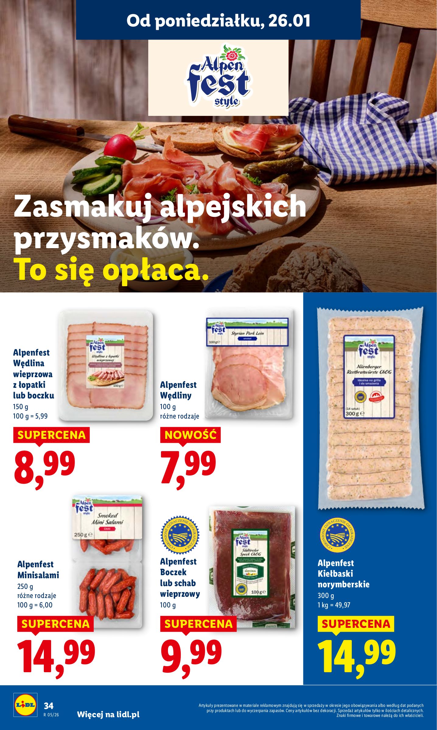 lidl - Gazetka Lidl - ważna od 26.01. do 28.01. - page: 34