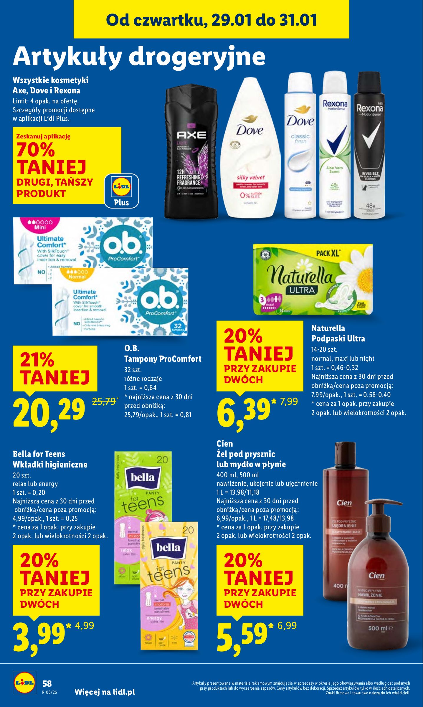 lidl - Gazetka Lidl - ważna od 29.01. do 31.01. - page: 58