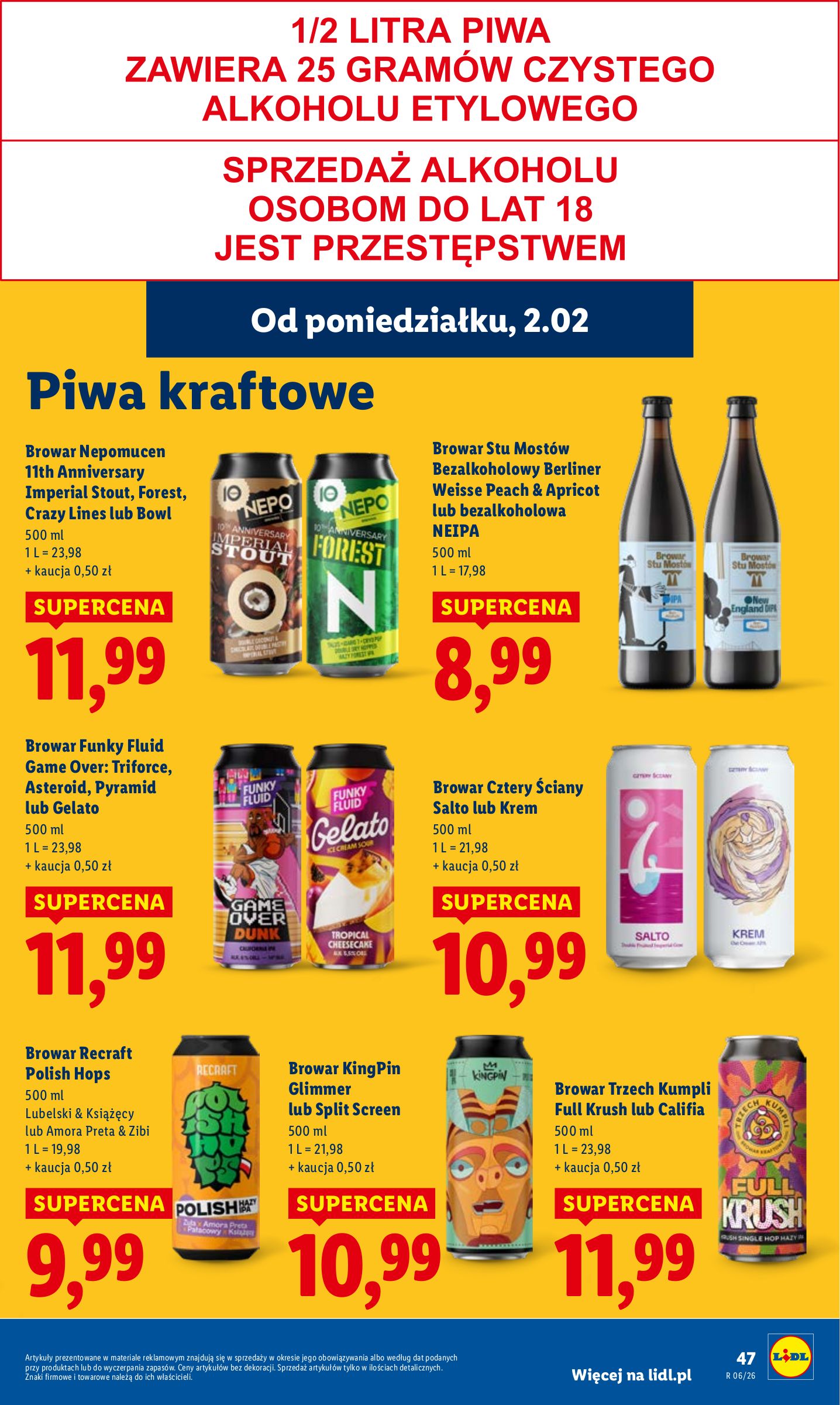 lidl - Gazetka Lidl - ważna od 02.02.2026 do 04.02.2026 - page: 47