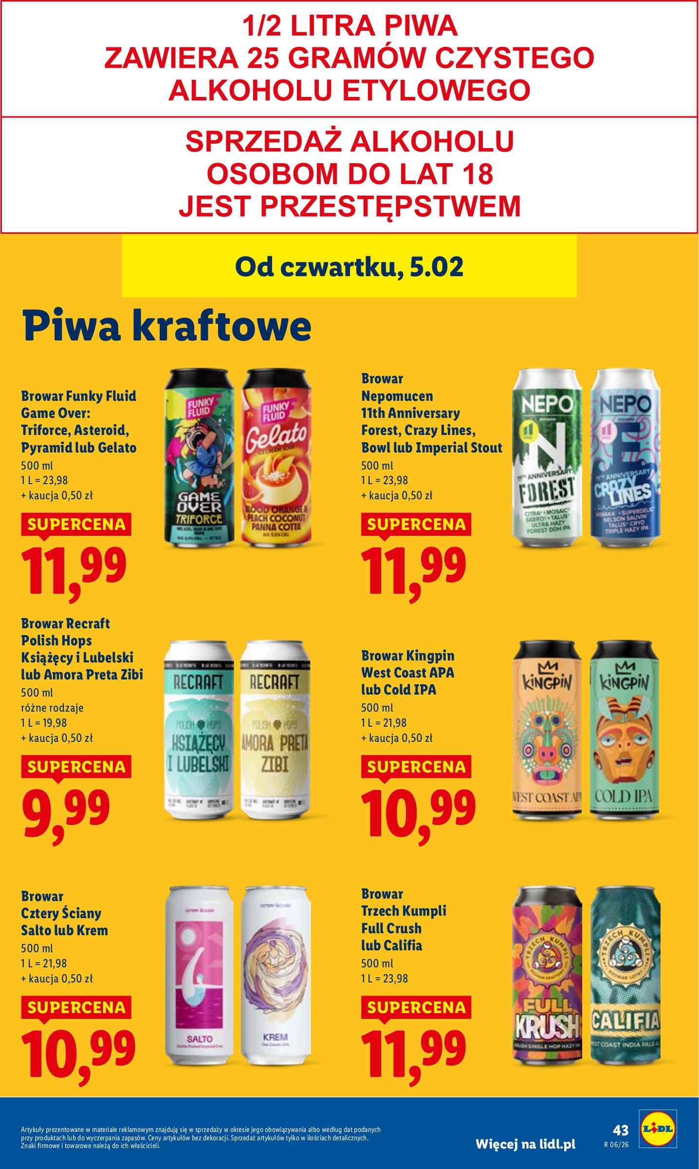 lidl - Gazetka Lidl - ważna od 05.02.2026 do 07.02.2026 - page: 45