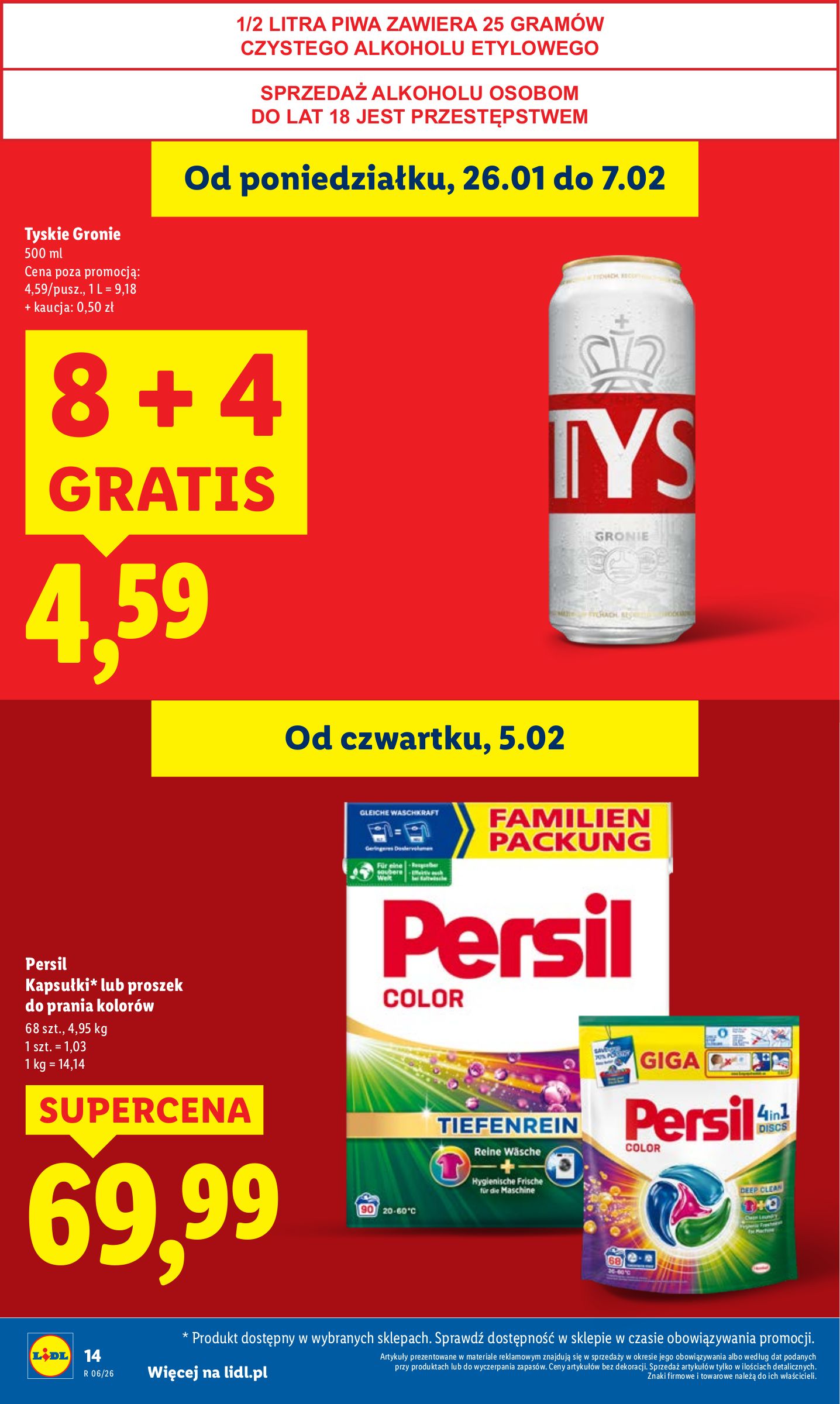 lidl - Gazetka Lidl - ważna od 05.02.2026 do 07.02.2026 - page: 14