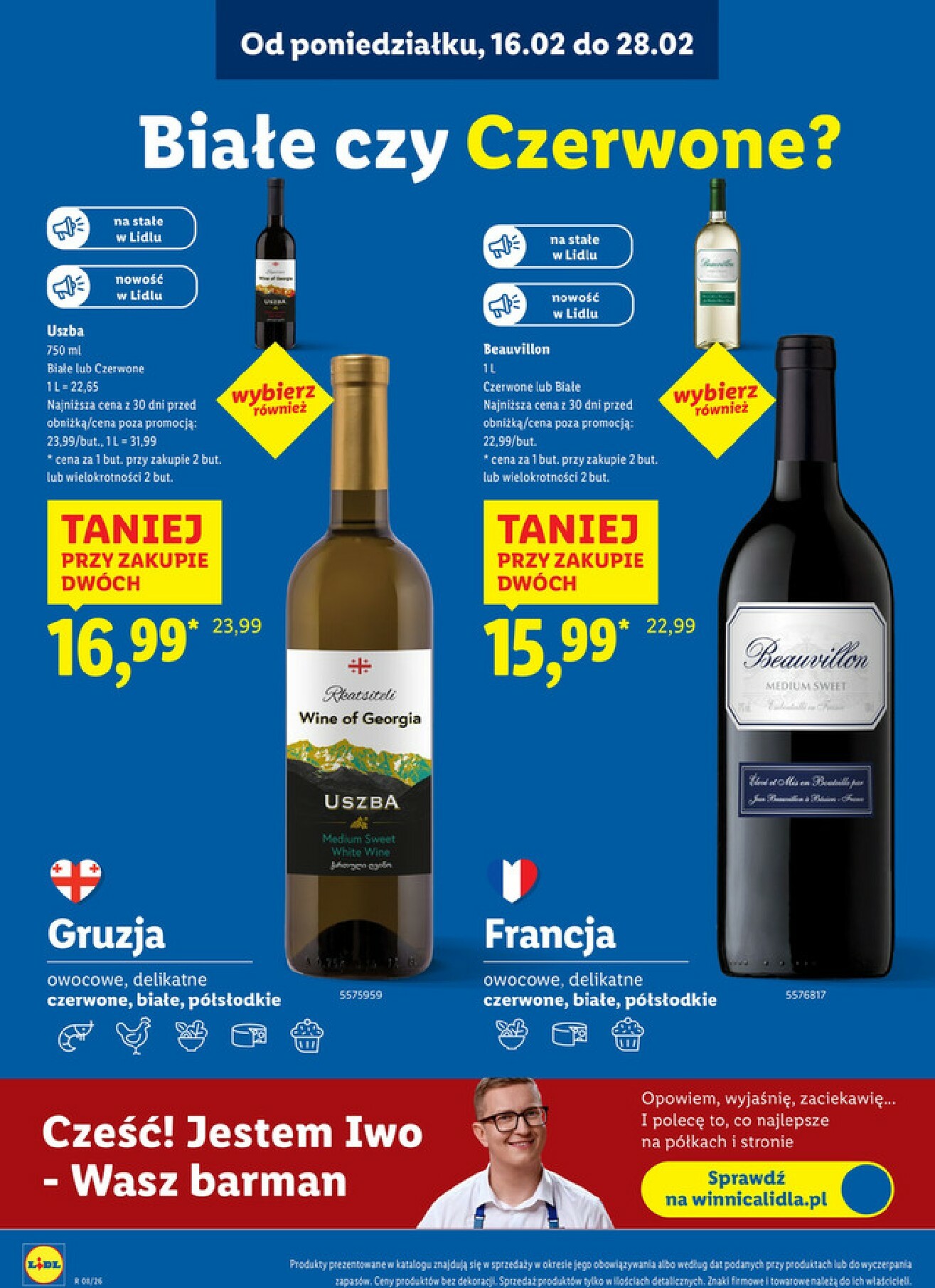 lidl - Gazetka Lidl - Karta win - ważna od 16.02.2026 do 14.03.2026 - page: 2