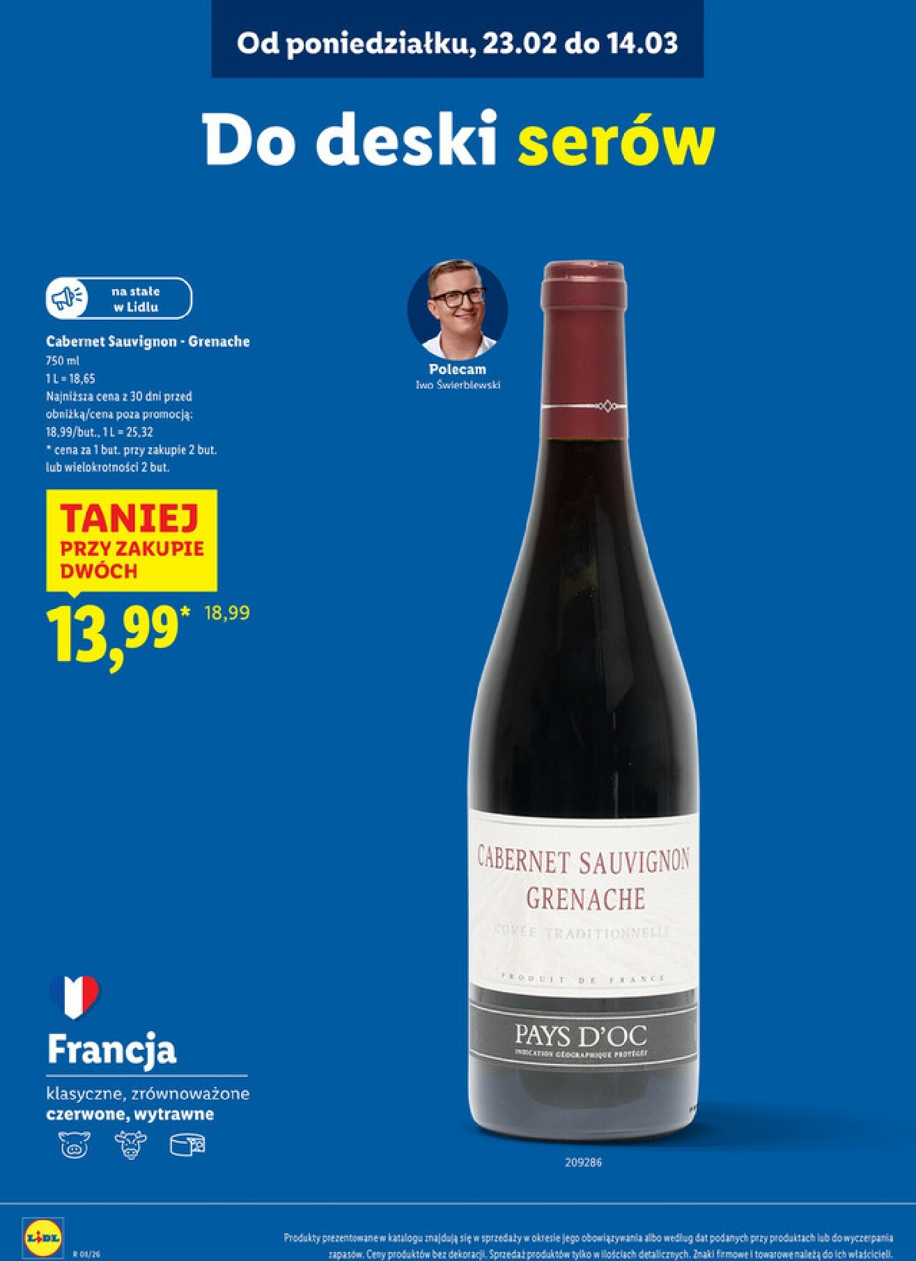 lidl - Gazetka Lidl - Karta win - ważna od 16.02.2026 do 14.03.2026 - page: 23