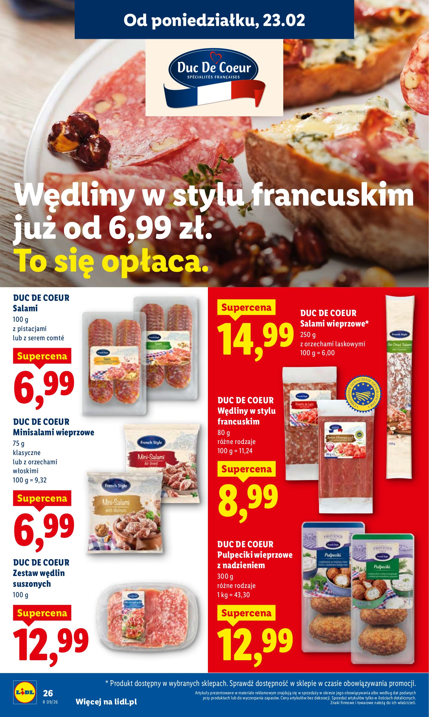 lidl - Gazetka Lidl - ważna od 23.02.2026 do 25.02.2026 - page: 26