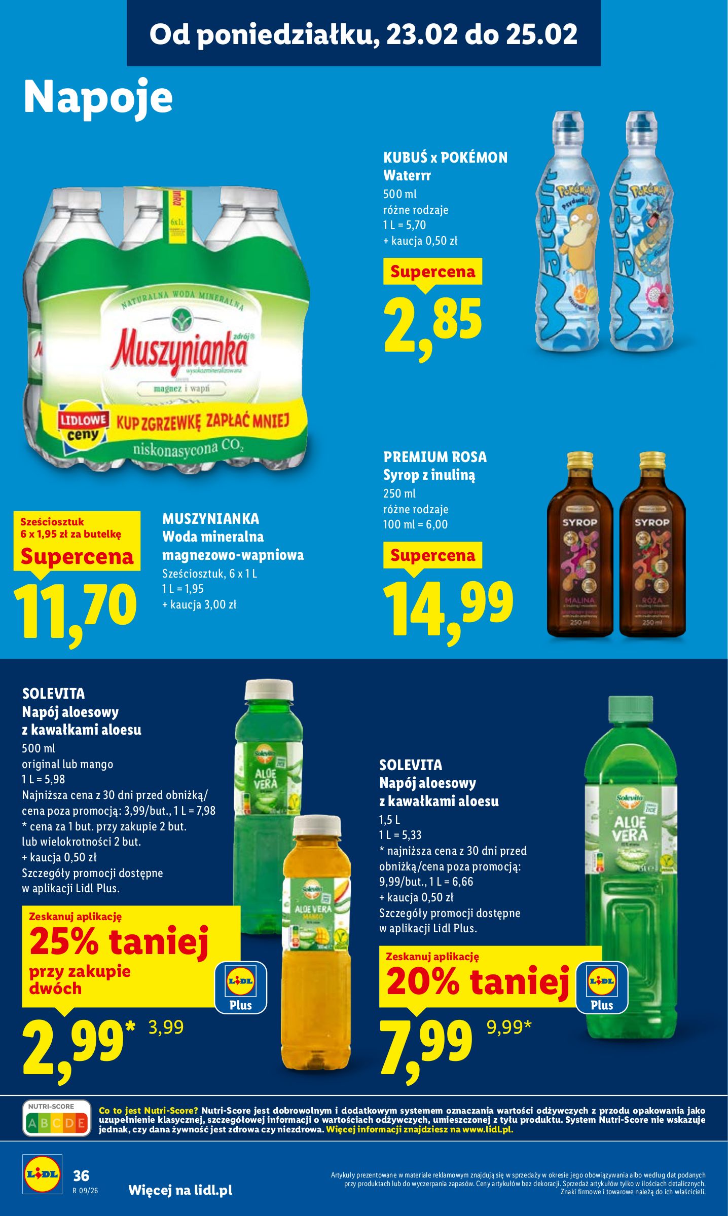 lidl - Gazetka Lidl - ważna od 23.02.2026 do 25.02.2026 - page: 36