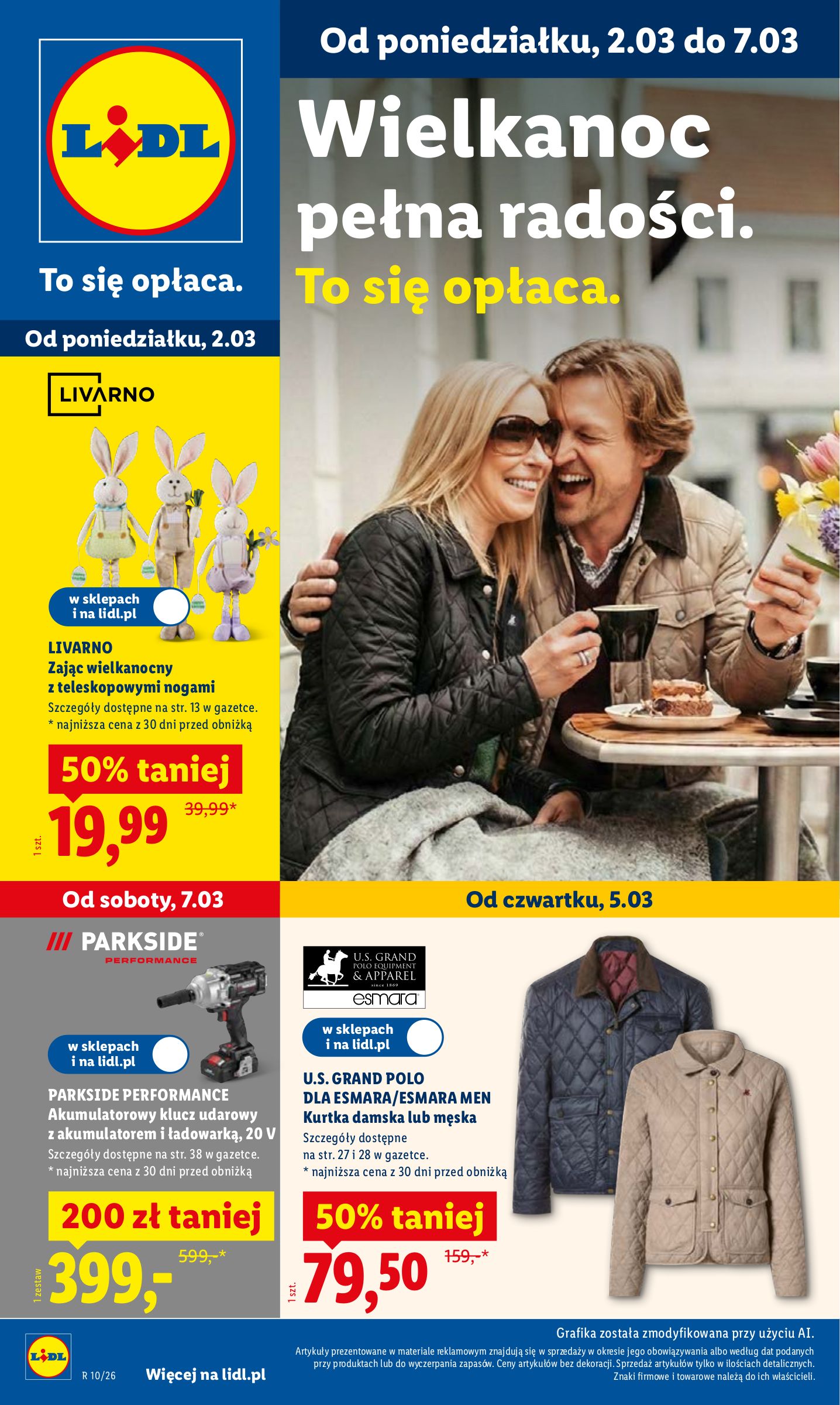 lidl - Gazetka Lidl - Katalog Okazji - ważna od 02.03.2026 do 07.03.2026