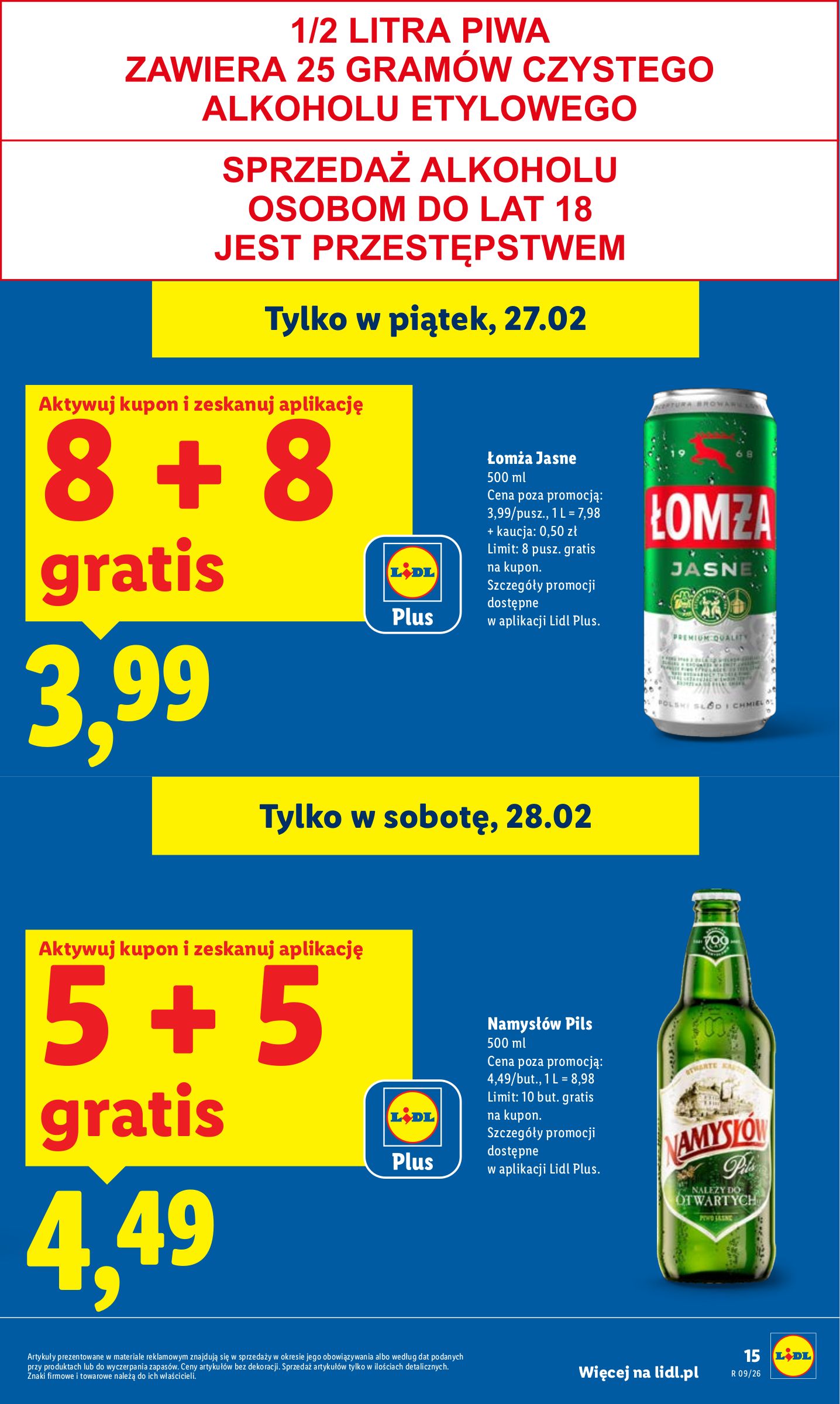 lidl - Gazetka Lidl - ważna od 26.02.2026 do 28.02.2026 - page: 15