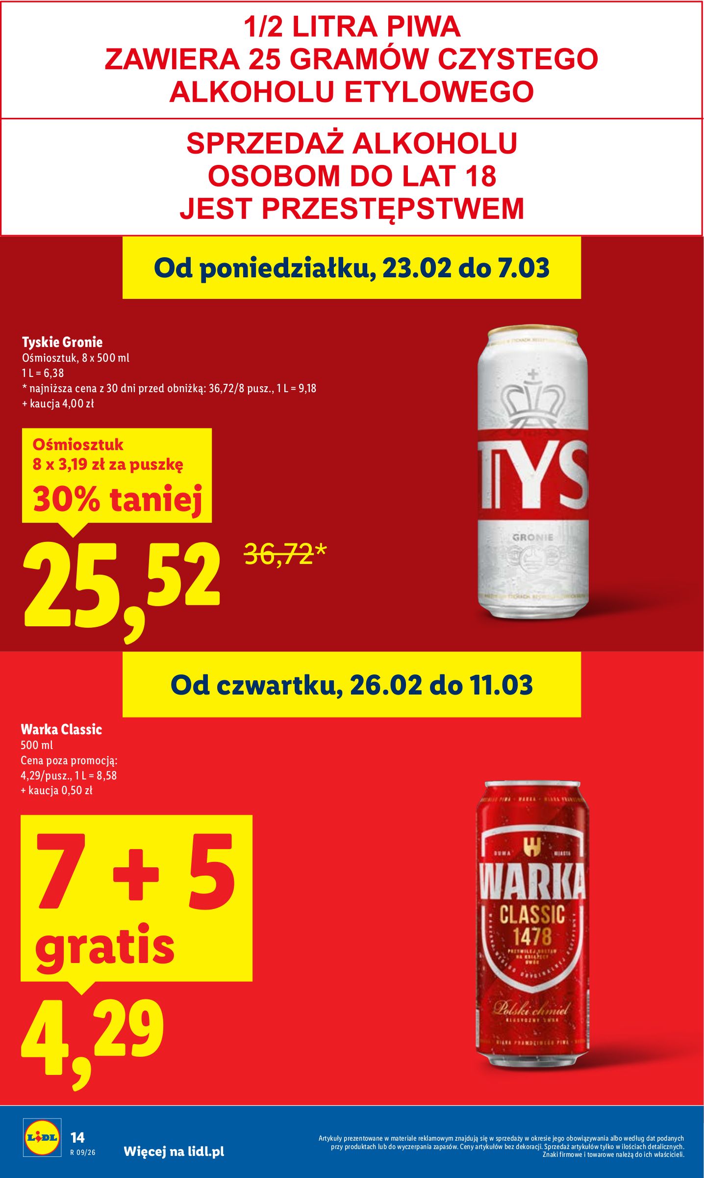 lidl - Gazetka Lidl - ważna od 26.02.2026 do 28.02.2026 - page: 14