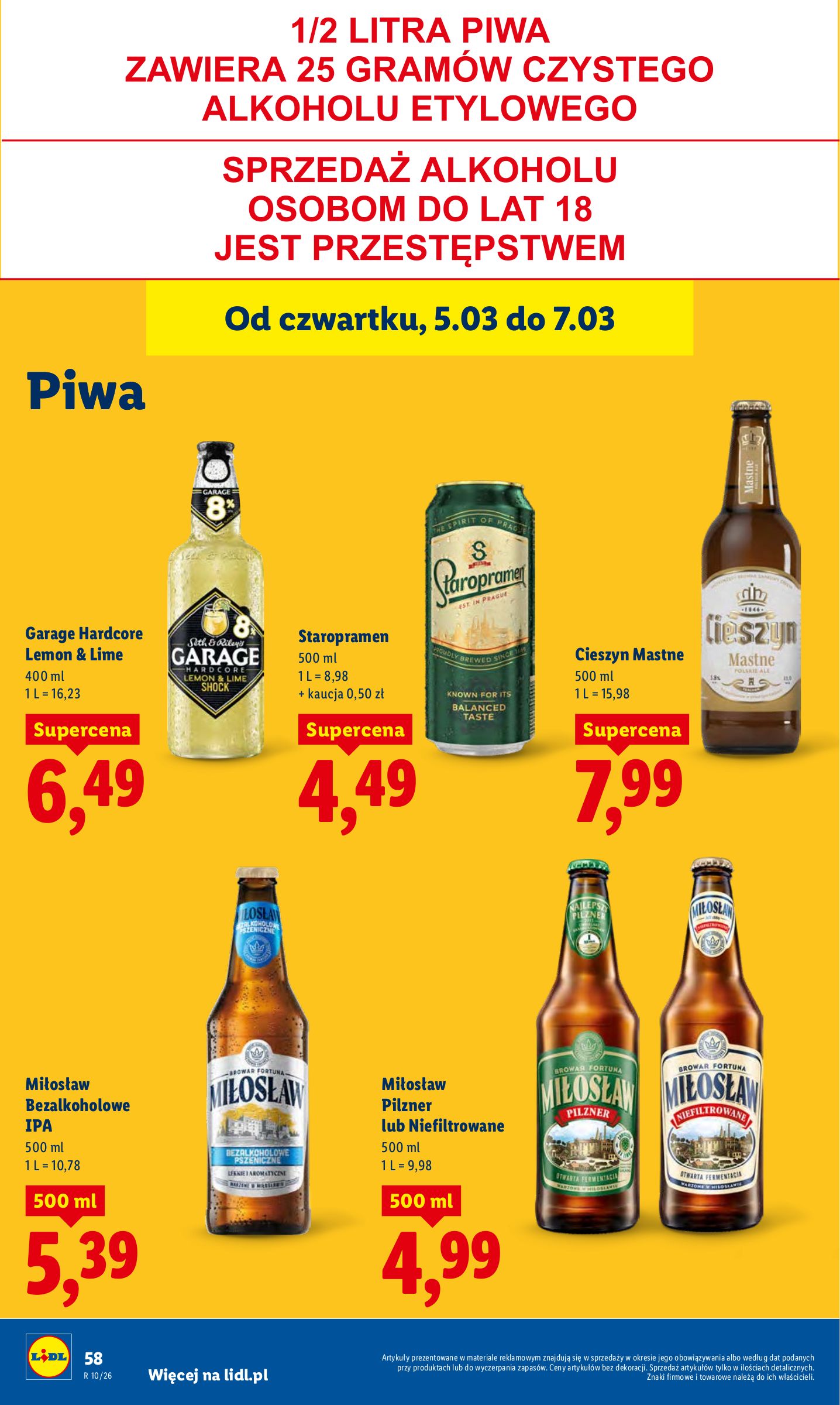 lidl - Gazetka Lidl - ważna od 05.03.2026 do 07.03.2026 - page: 60