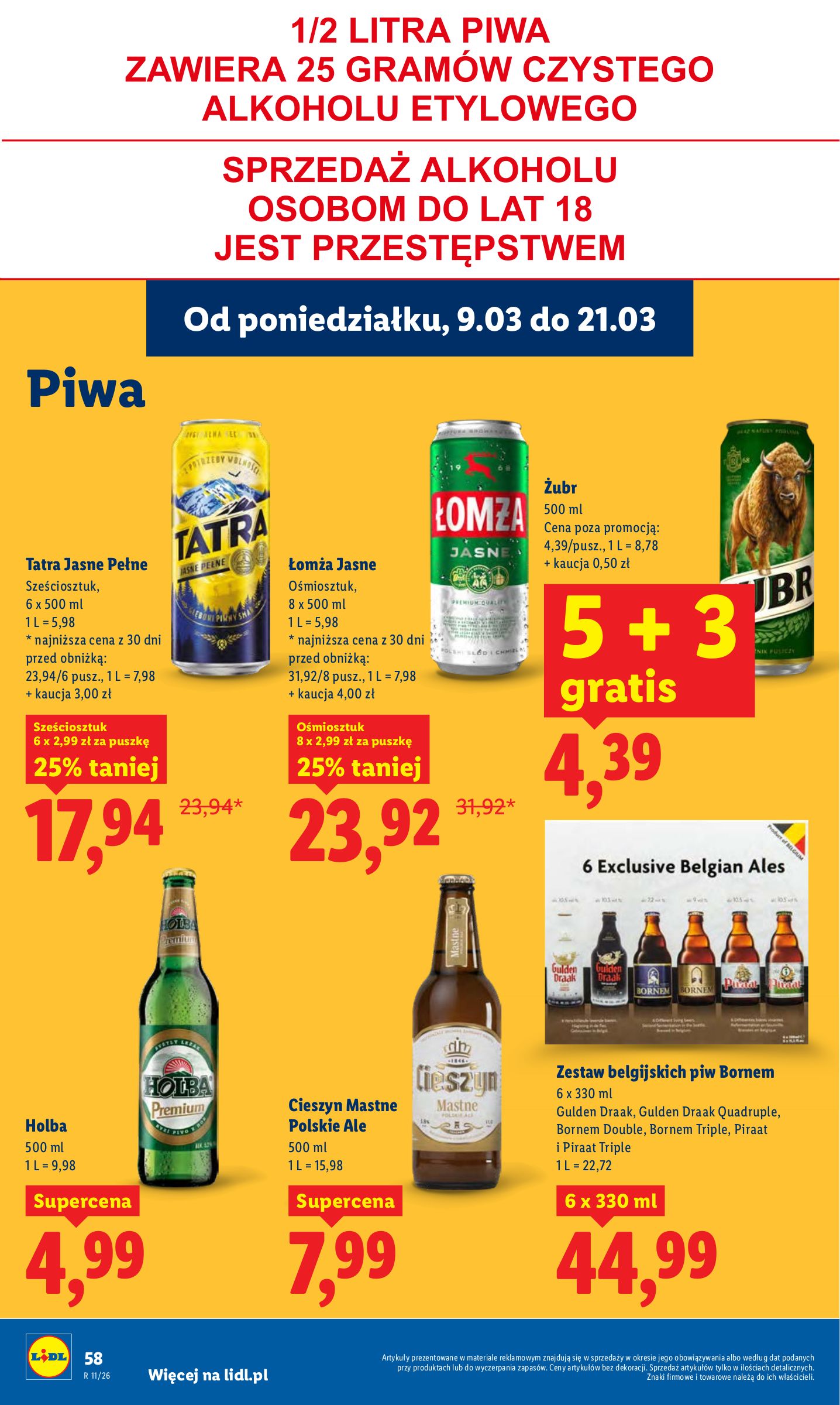 lidl - Gazetka Lidl - ważna od 09.03.2026 do 11.03.2026 - page: 58