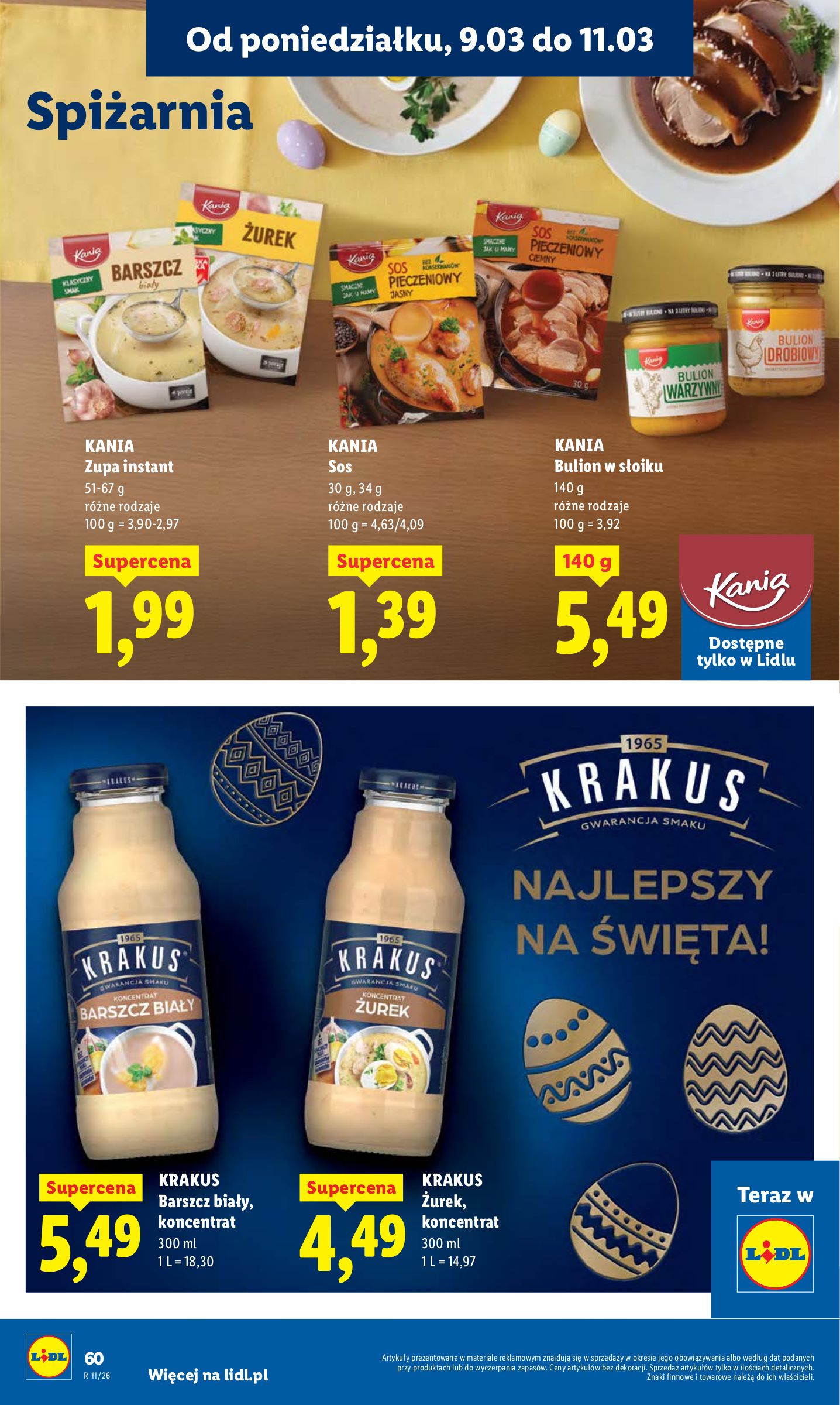 lidl - Gazetka Lidl - ważna od 09.03.2026 do 11.03.2026 - page: 60