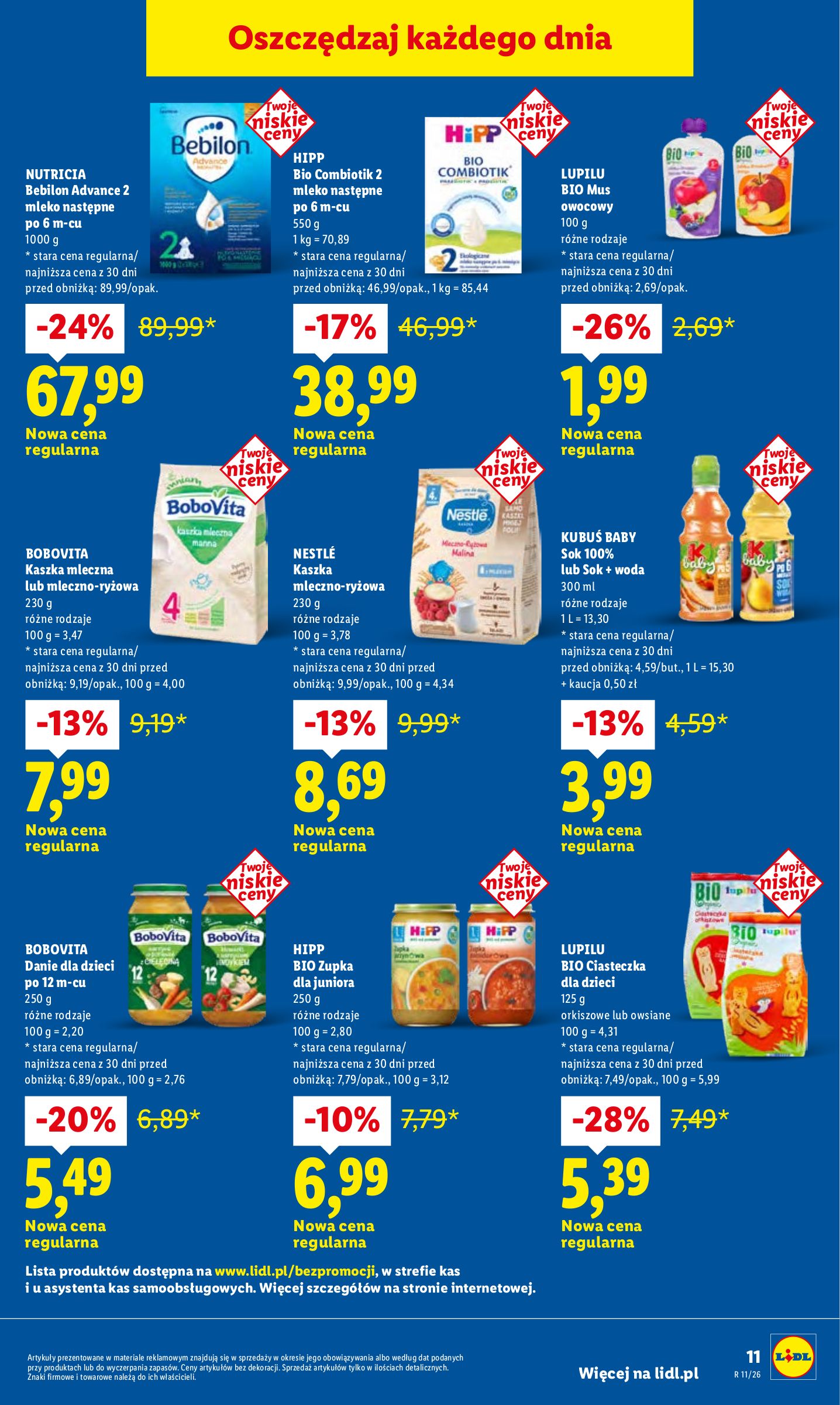 lidl - Gazetka Lidl - Rewolucja cenowa! - ważna od 01.03.2026 do 31.03.2026 - page: 11