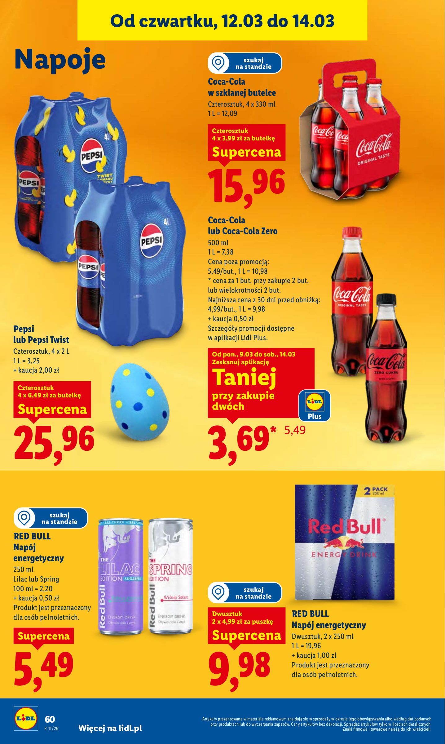 lidl - Gazetka Lidl - ważna od 12.03.2026 do 14.03.2026 - page: 62