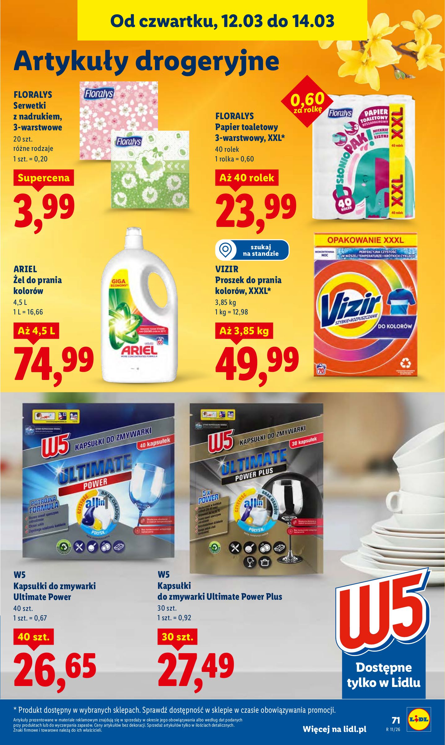 lidl - Gazetka Lidl - ważna od 12.03.2026 do 14.03.2026 - page: 73