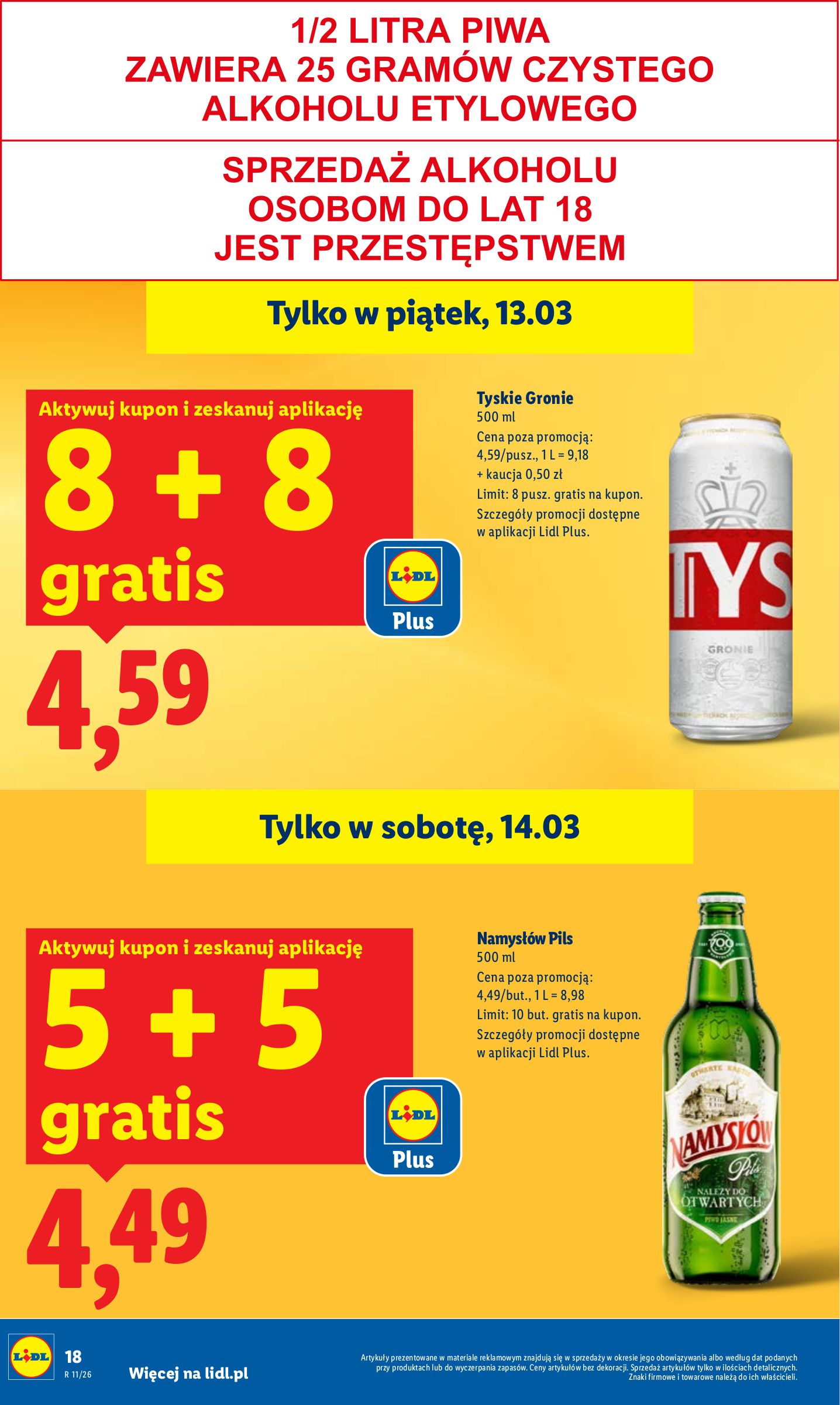 lidl - Gazetka Lidl - ważna od 12.03.2026 do 14.03.2026 - page: 18