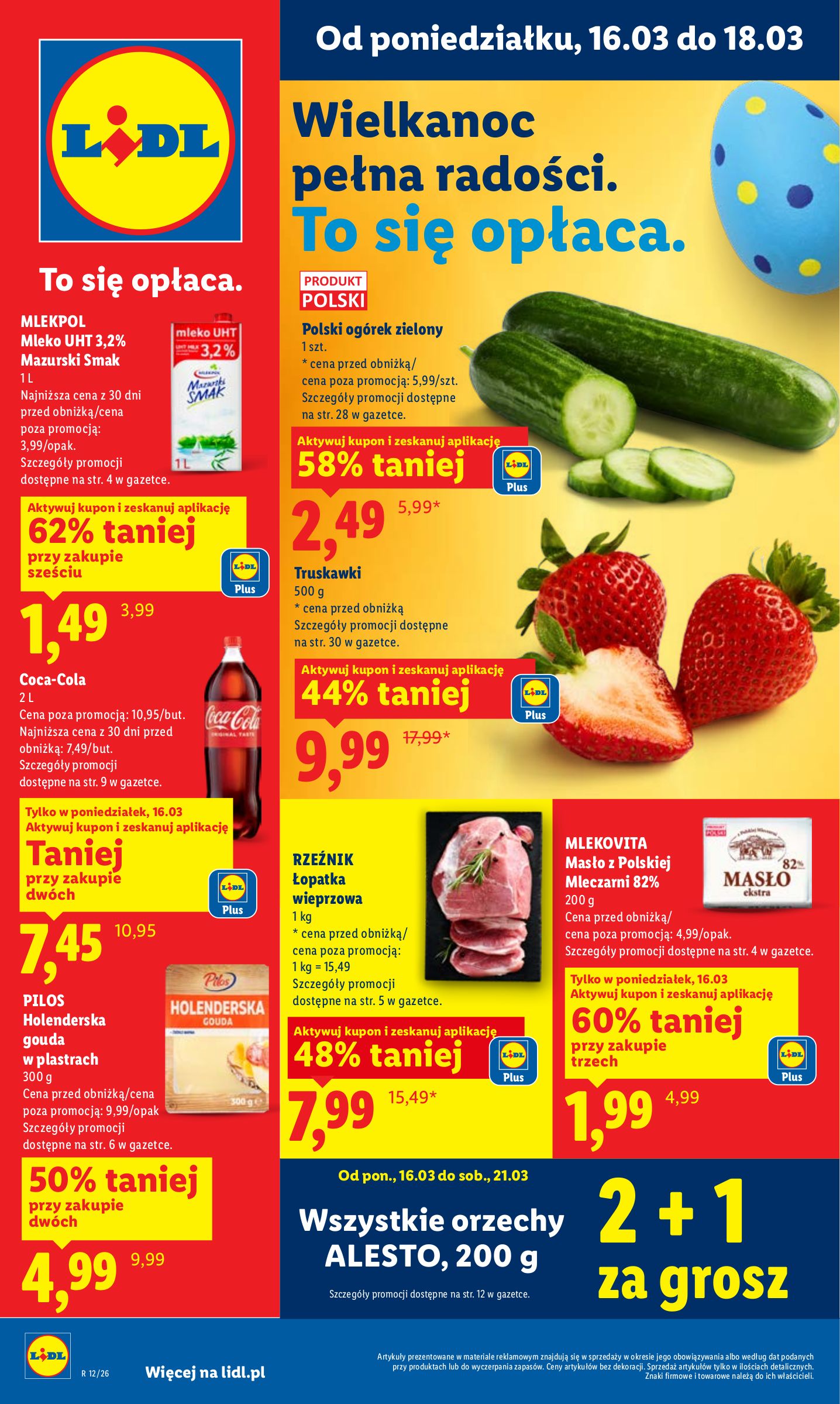 lidl - Gazetka Lidl - ważna od 16.03.2026 do 18.03.2026