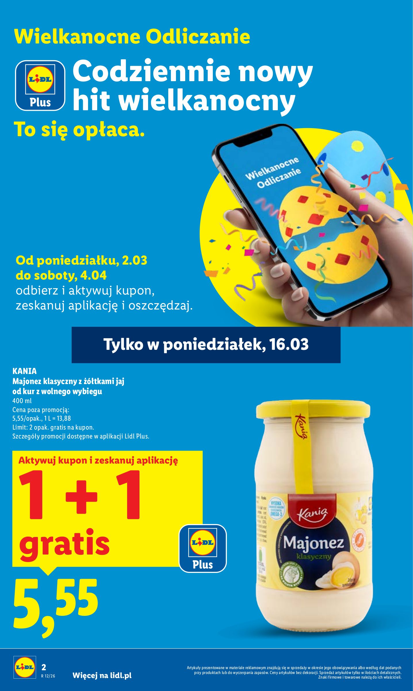 lidl - Gazetka Lidl - ważna od 16.03.2026 do 18.03.2026 - page: 2