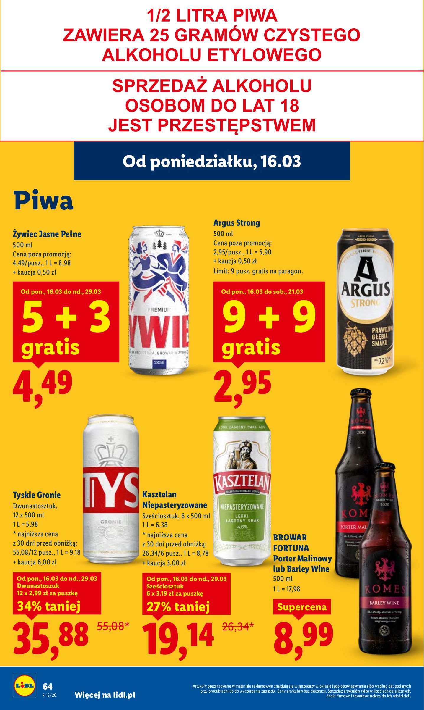 lidl - Gazetka Lidl - ważna od 16.03.2026 do 18.03.2026 - page: 66