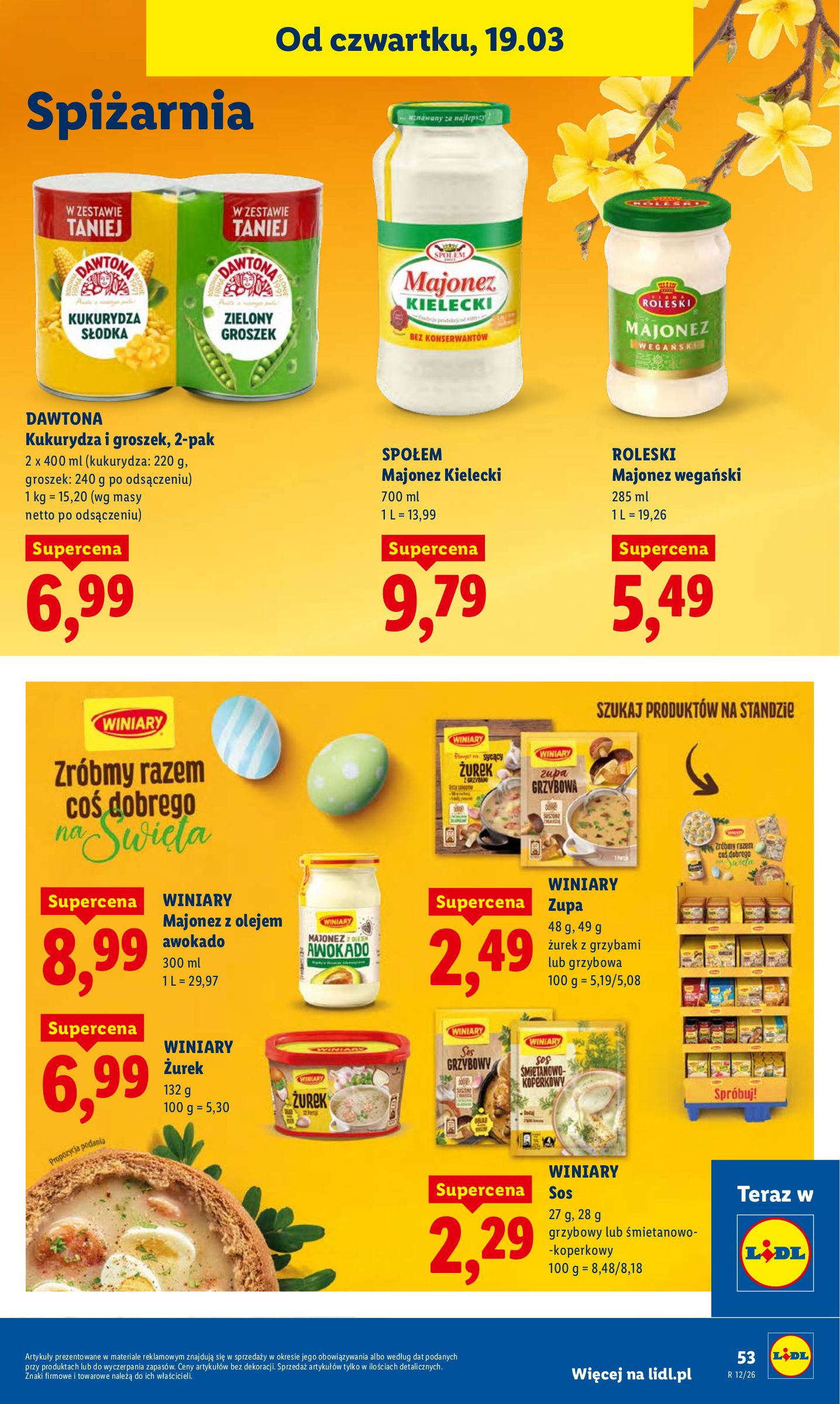 lidl - Gazetka Lidl - ważna od 19.03.2026 do 21.03.2026 - page: 53