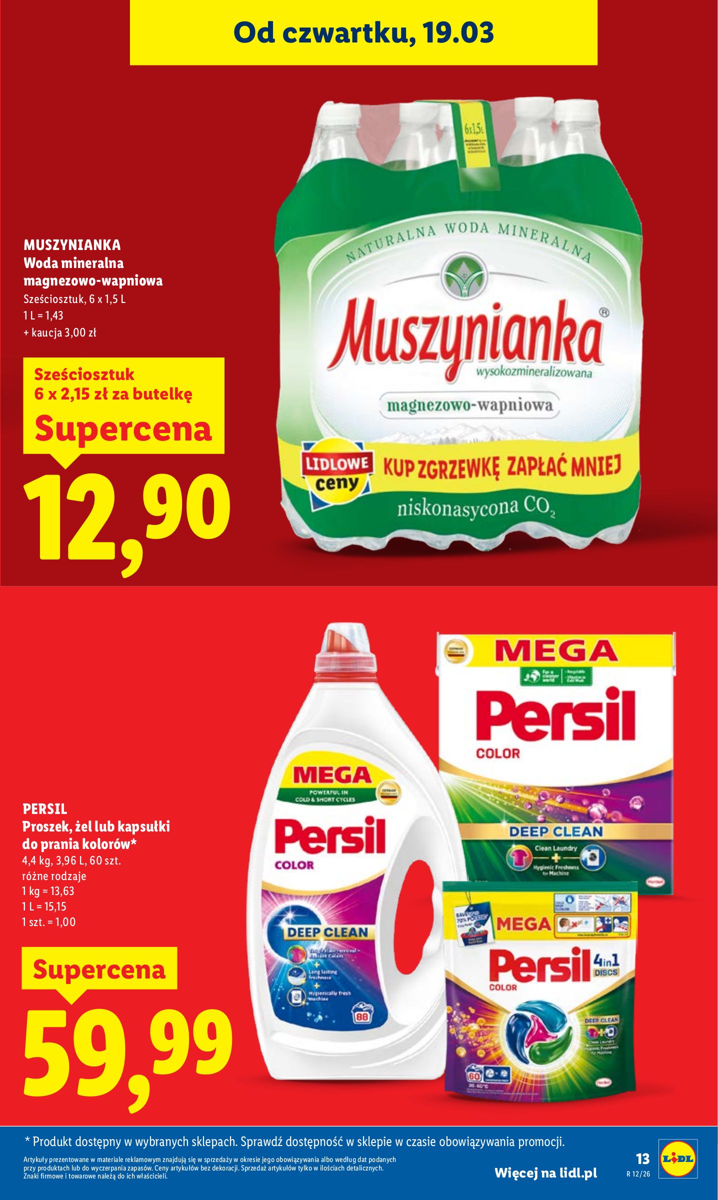 lidl - Gazetka Lidl - ważna od 19.03.2026 do 21.03.2026 - page: 13