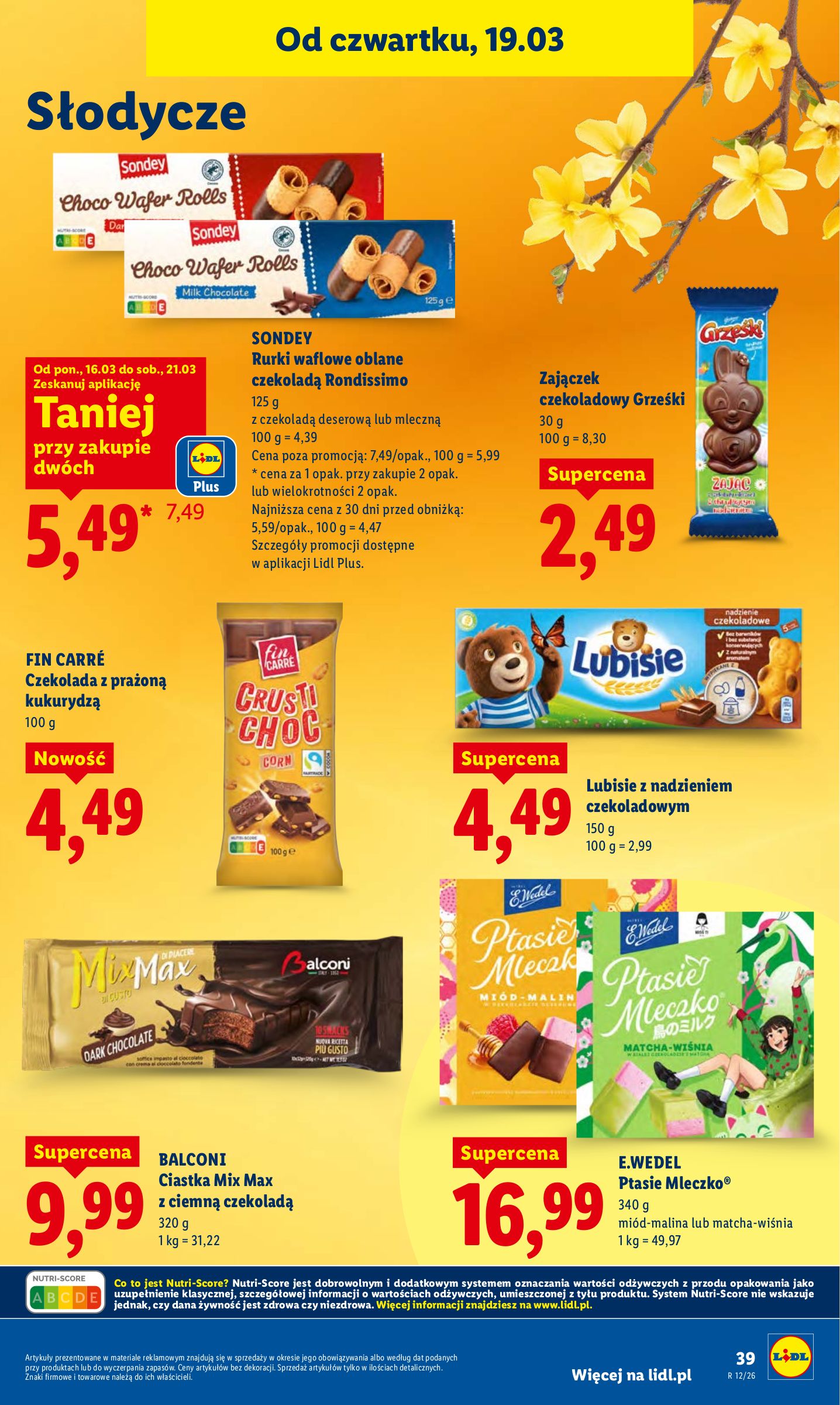 lidl - Gazetka Lidl - ważna od 19.03.2026 do 21.03.2026 - page: 39