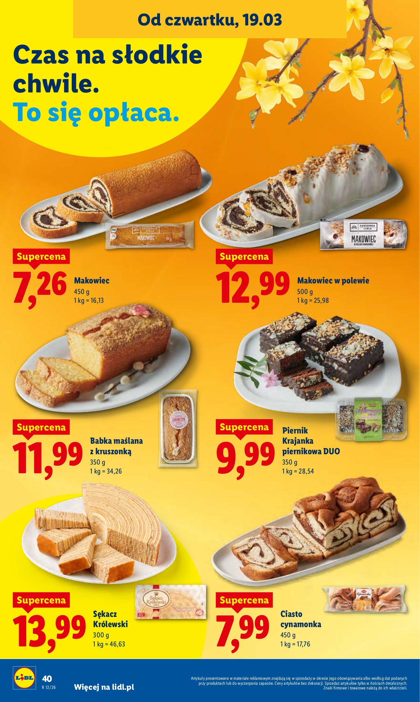 lidl - Gazetka Lidl - ważna od 19.03.2026 do 21.03.2026 - page: 40