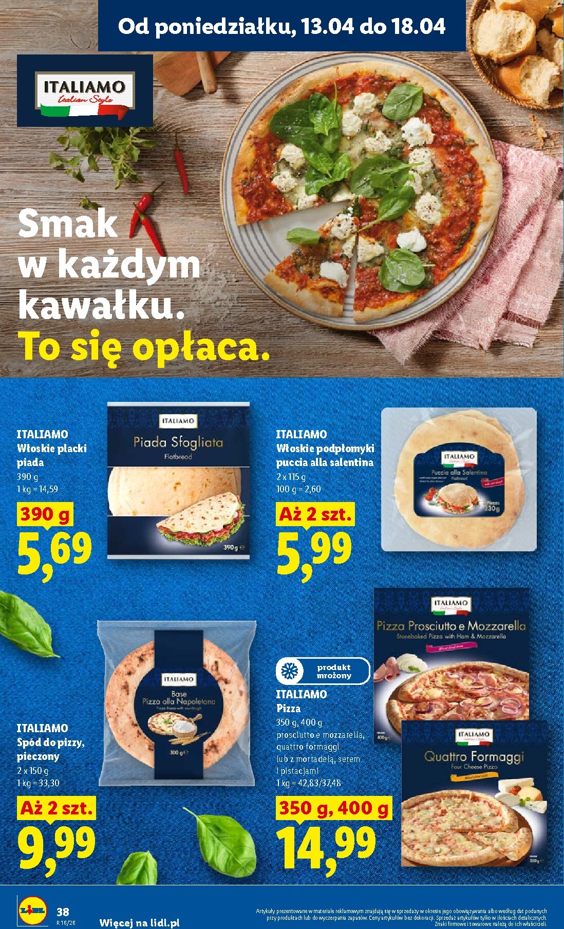 lidl - Nowa gazetka Lidl ważna od 13.04.2026 do 15.04.2026 - page: 38