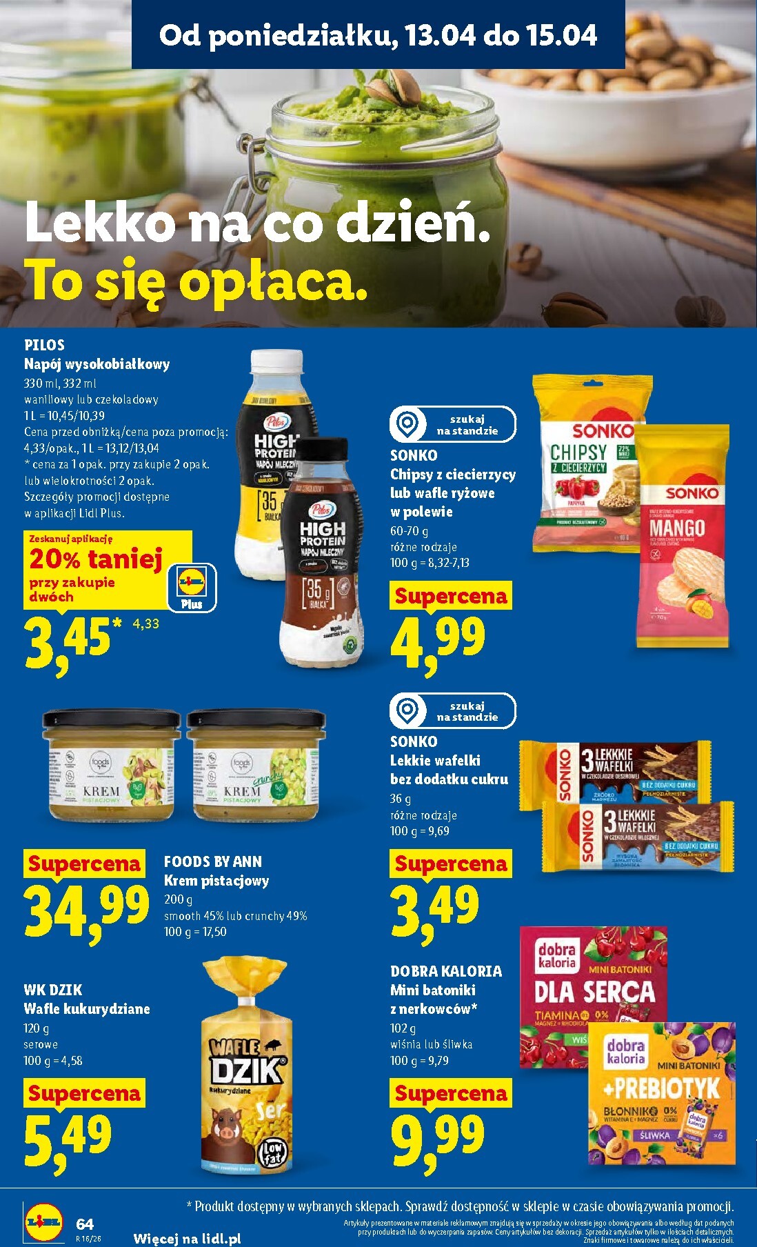 lidl - Nowa gazetka Lidl ważna od 13.04.2026 do 15.04.2026 - page: 70