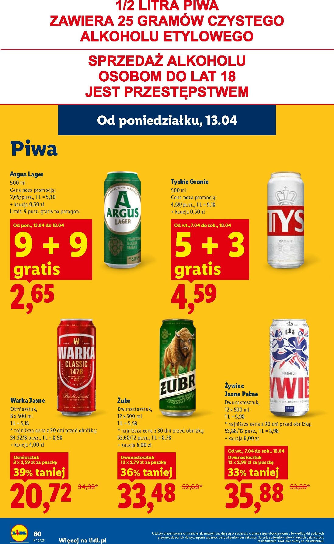 lidl - Nowa gazetka Lidl ważna od 13.04.2026 do 15.04.2026 - page: 66