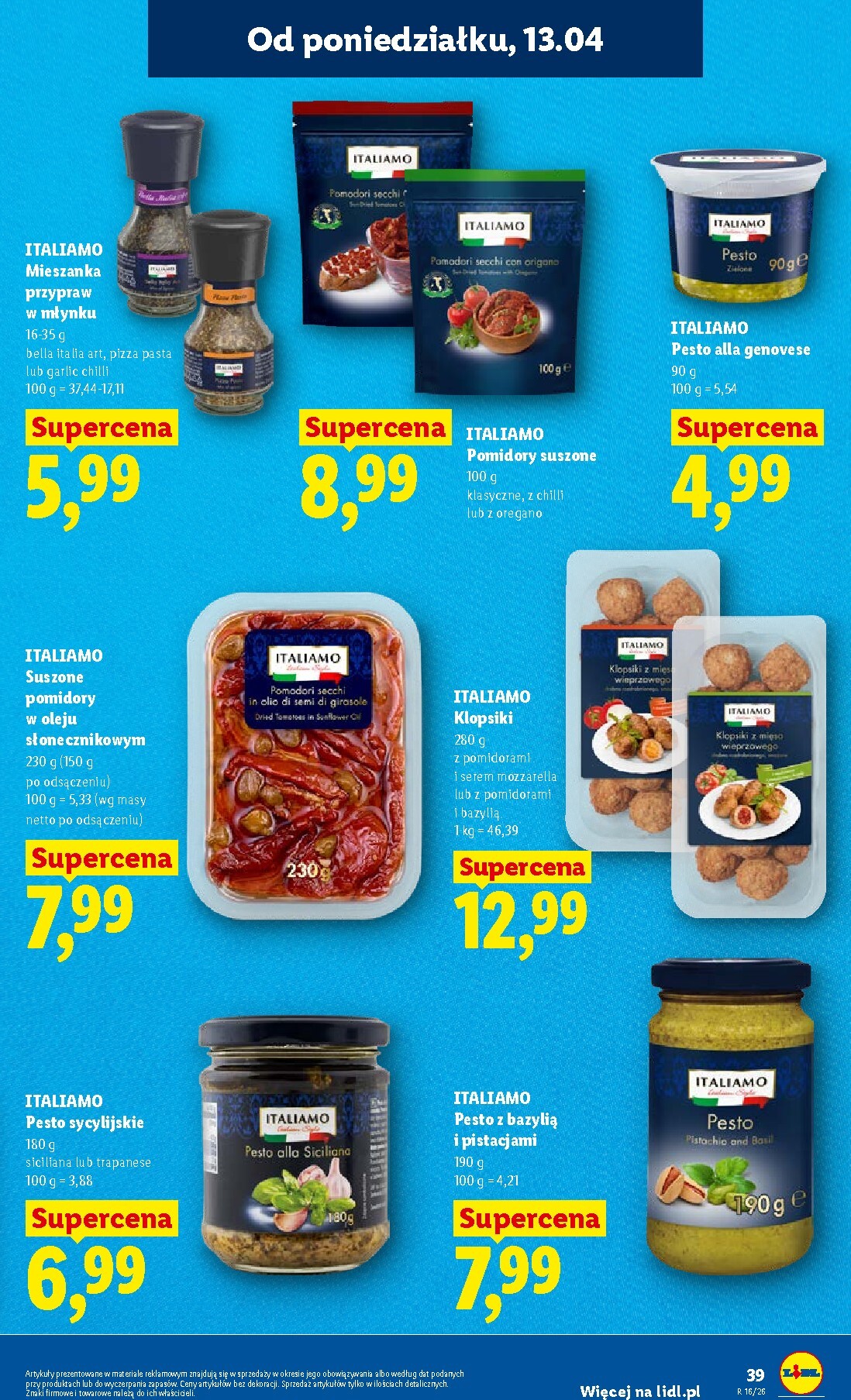 lidl - Nowa gazetka Lidl ważna od 13.04.2026 do 15.04.2026 - page: 39
