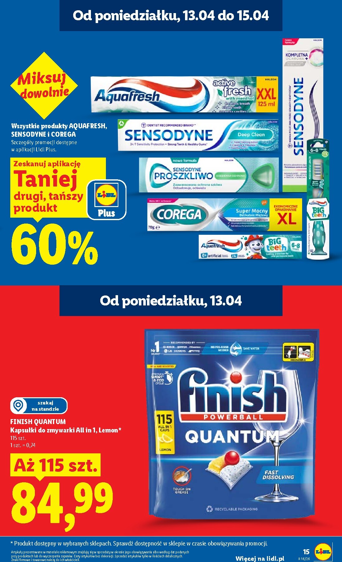 lidl - Nowa gazetka Lidl ważna od 13.04.2026 do 15.04.2026 - page: 15