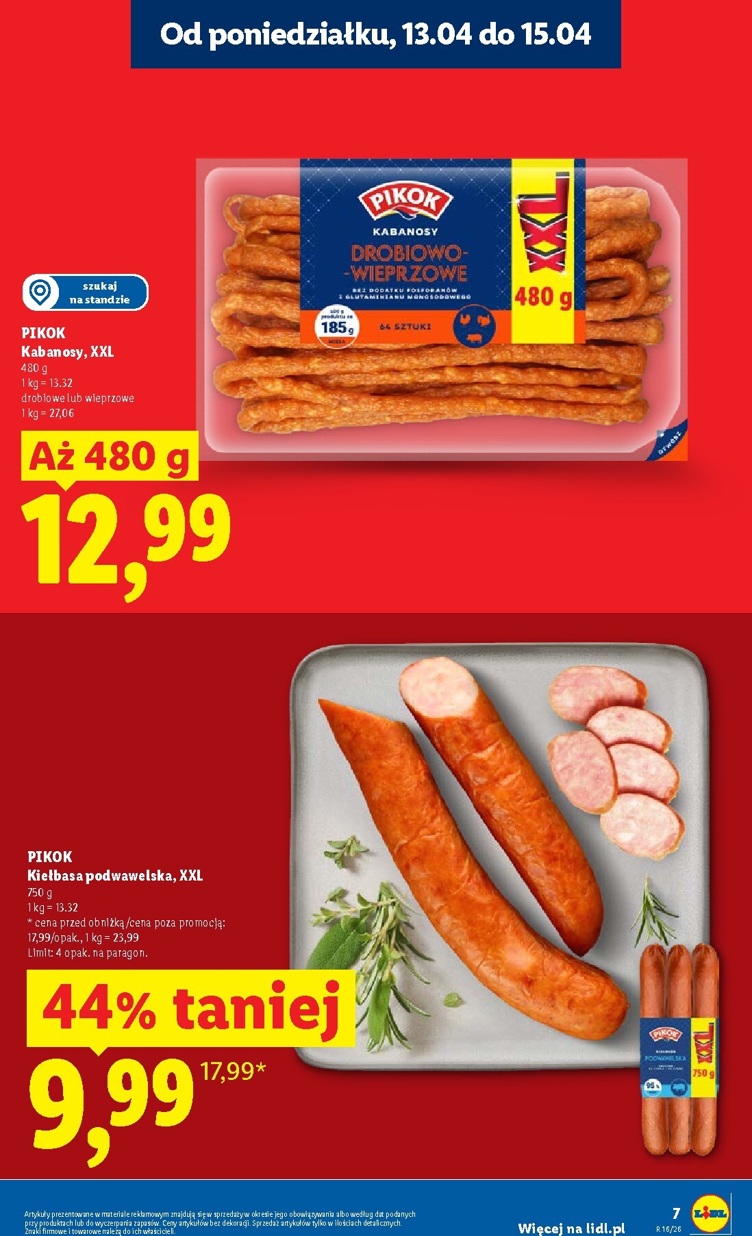lidl - Nowa gazetka Lidl ważna od 13.04.2026 do 15.04.2026 - page: 7