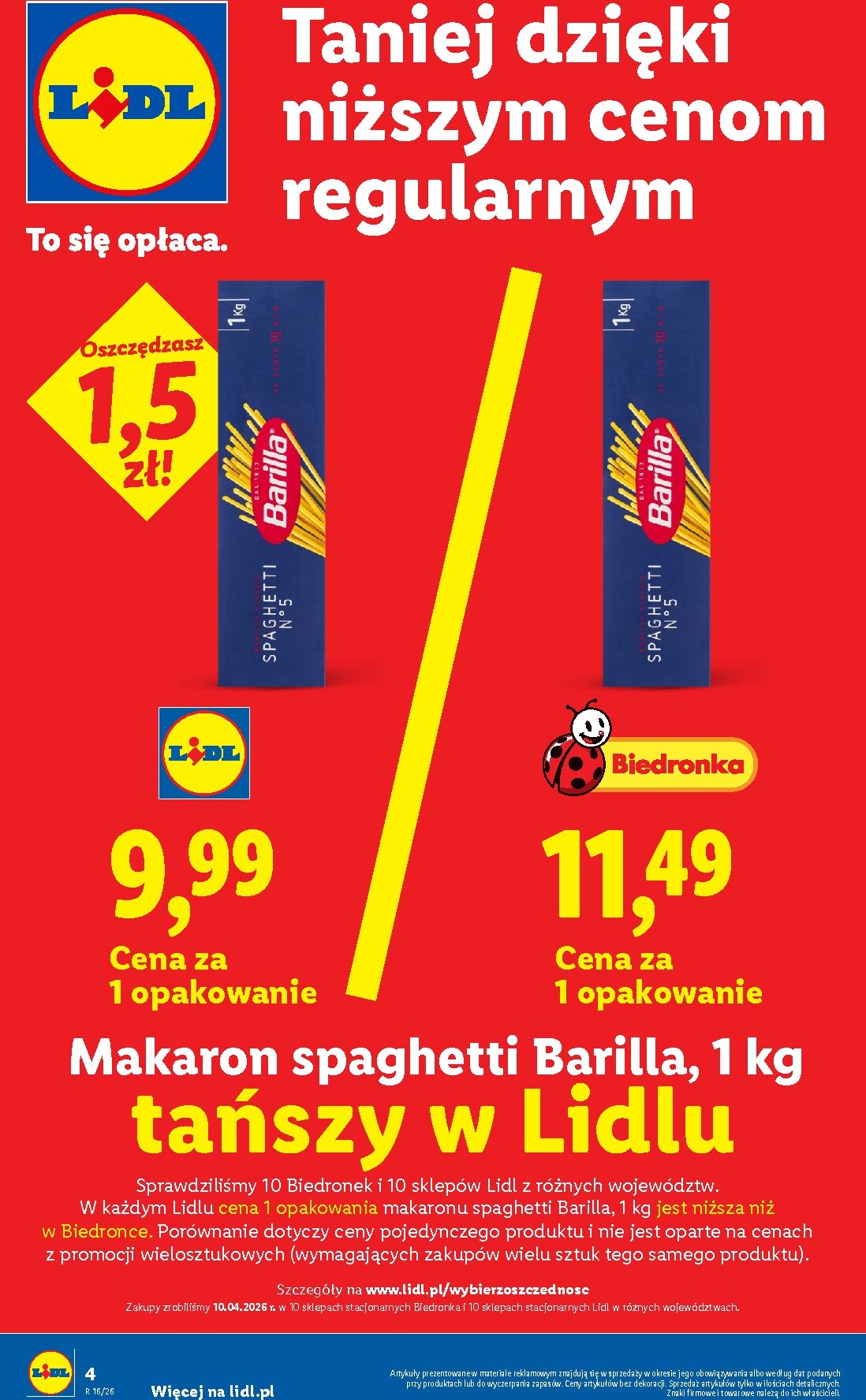 lidl - Nowa gazetka Lidl ważna od 13.04.2026 do 15.04.2026 - page: 4