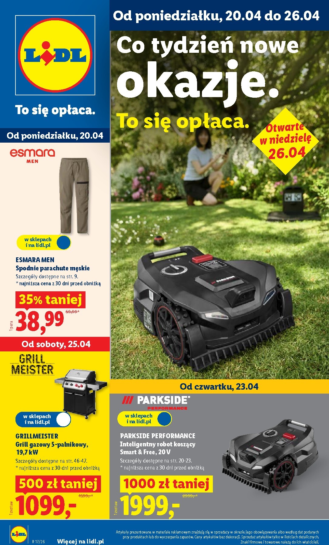 lidl - Nowa gazetka Lidl - Katalog ważny ważna od 20.04.2026 do 26.04.2026