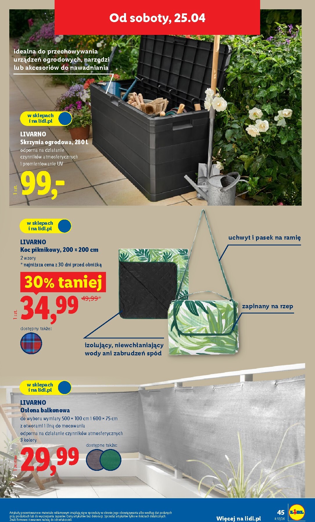 lidl - Nowa gazetka Lidl - Katalog ważny ważna od 20.04.2026 do 26.04.2026 - page: 59