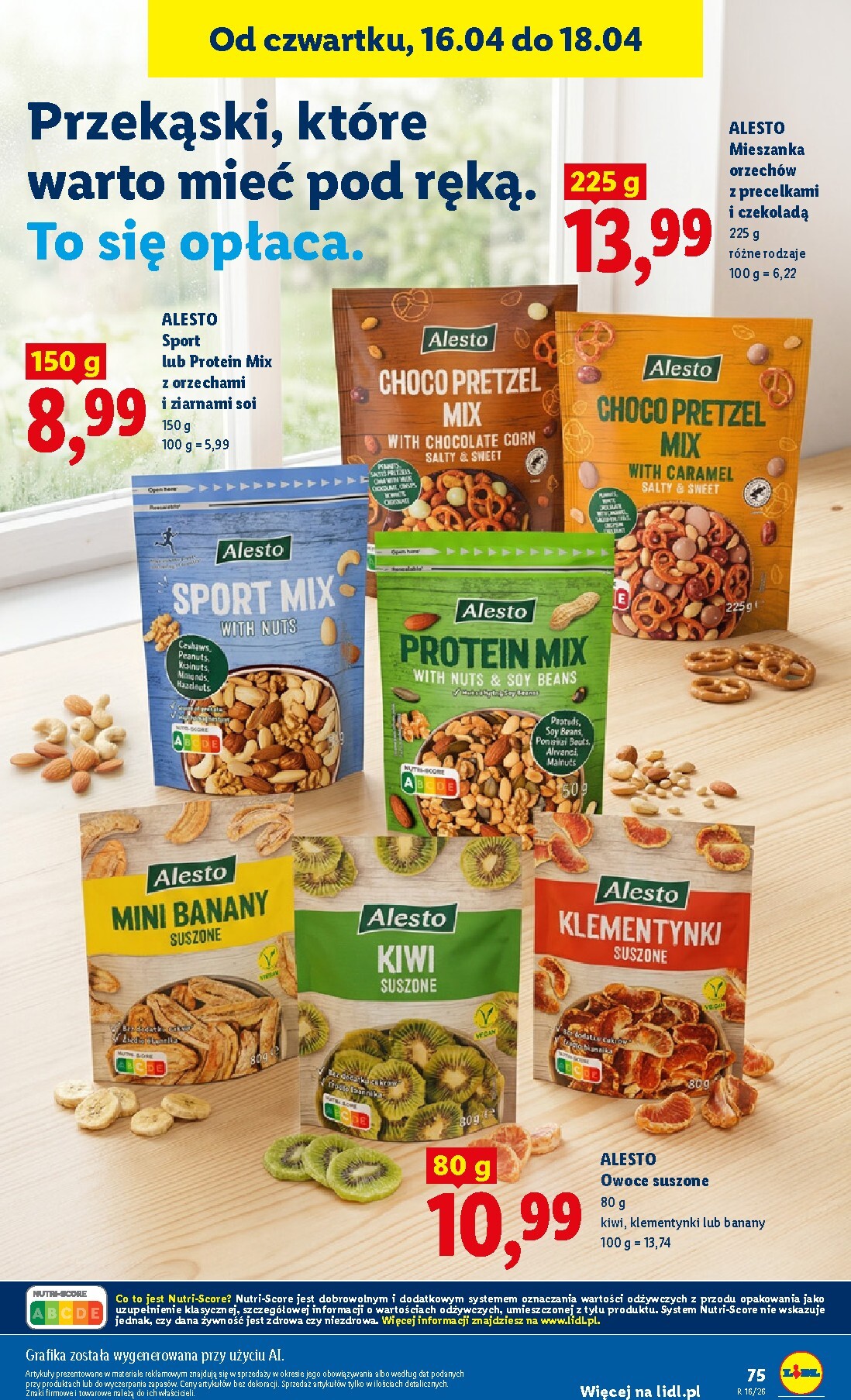lidl - Nowa gazetka Lidl ważna od 16.04.2026 do 18.04.2026 - page: 75