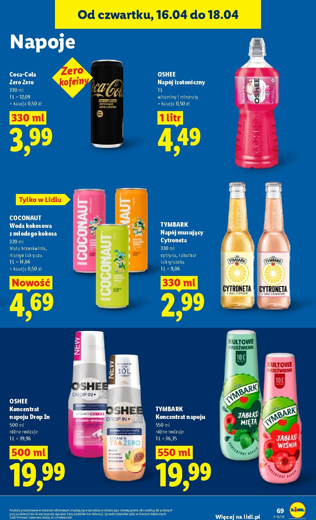 lidl - Nowa gazetka Lidl ważna od 16.04.2026 do 18.04.2026 - page: 69