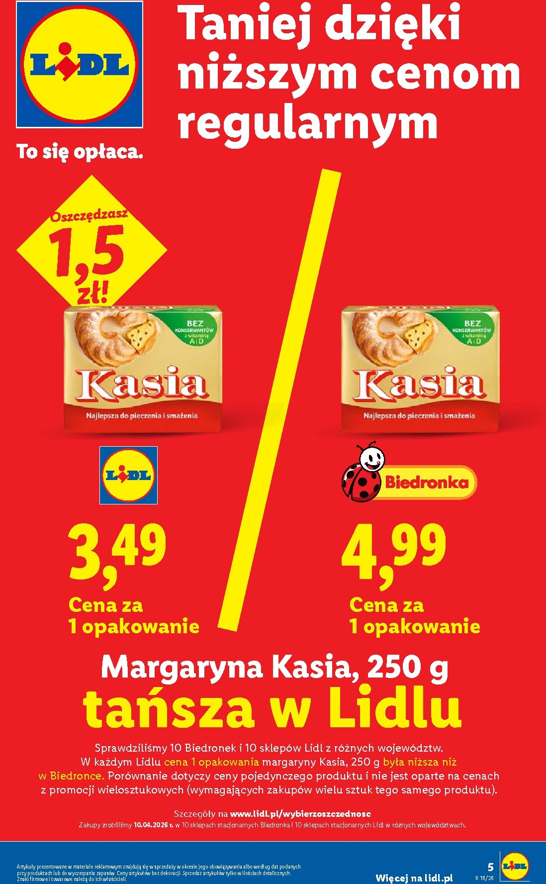 lidl - Nowa gazetka Lidl ważna od 16.04.2026 do 18.04.2026 - page: 5