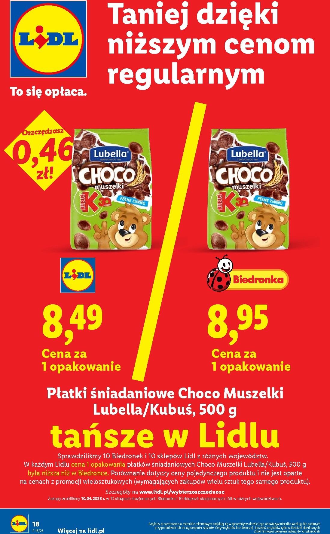 lidl - Nowa gazetka Lidl ważna od 16.04.2026 do 18.04.2026 - page: 18