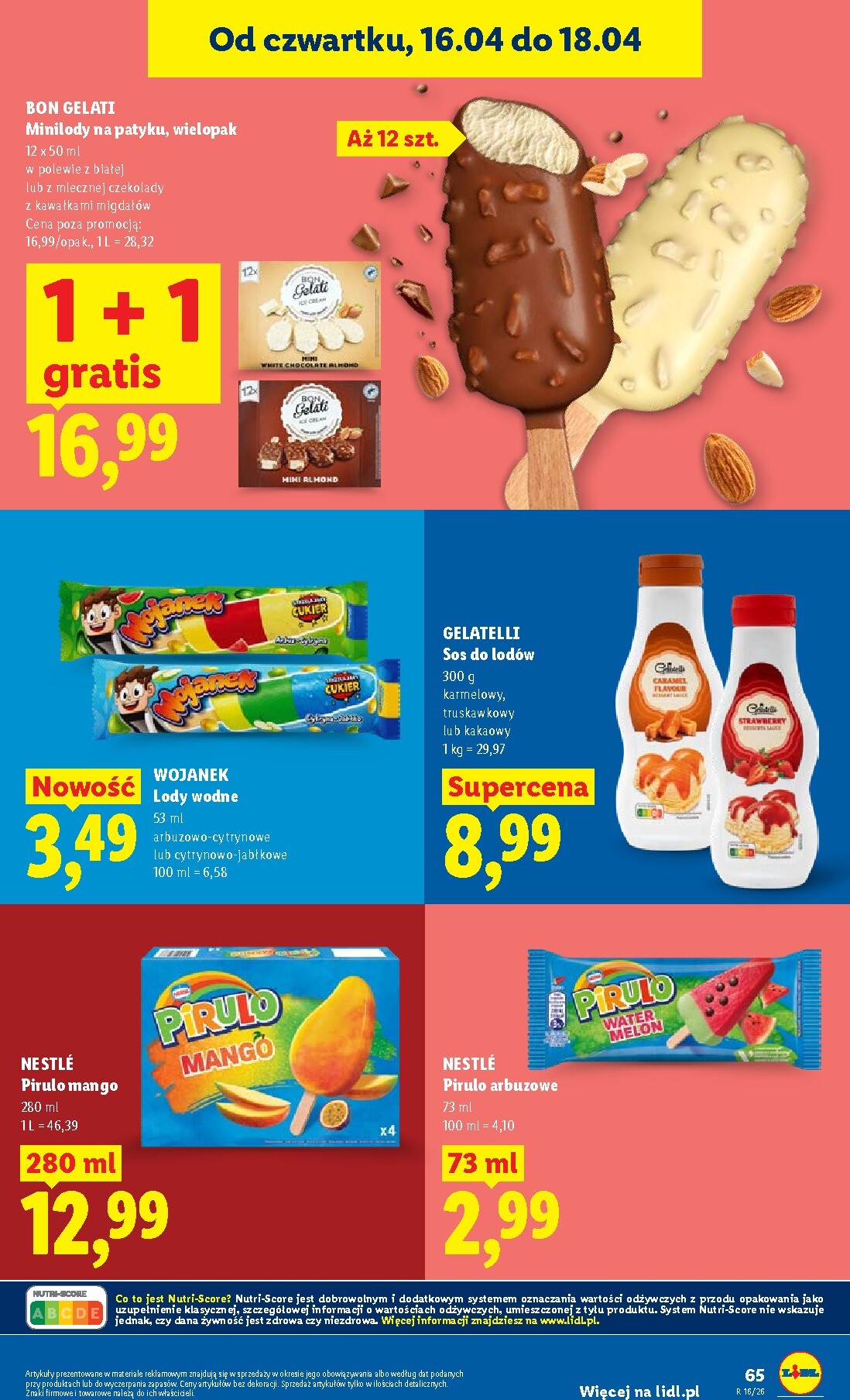 lidl - Nowa gazetka Lidl ważna od 16.04.2026 do 18.04.2026 - page: 65