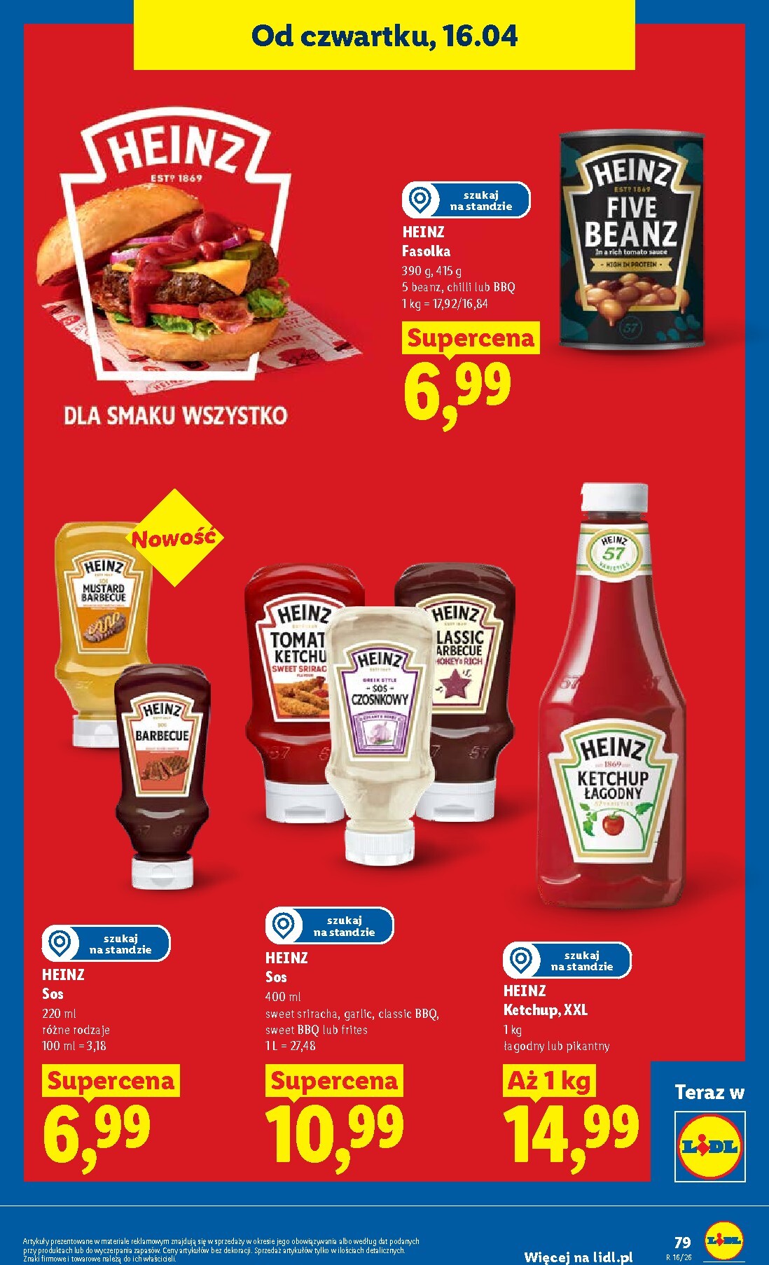 lidl - Nowa gazetka Lidl ważna od 16.04.2026 do 18.04.2026 - page: 79