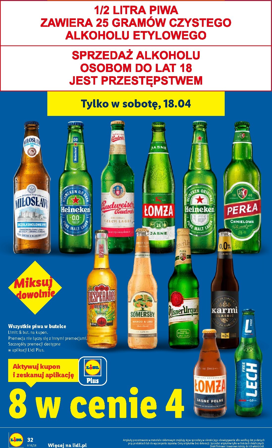 lidl - Nowa gazetka Lidl ważna od 16.04.2026 do 18.04.2026 - page: 32