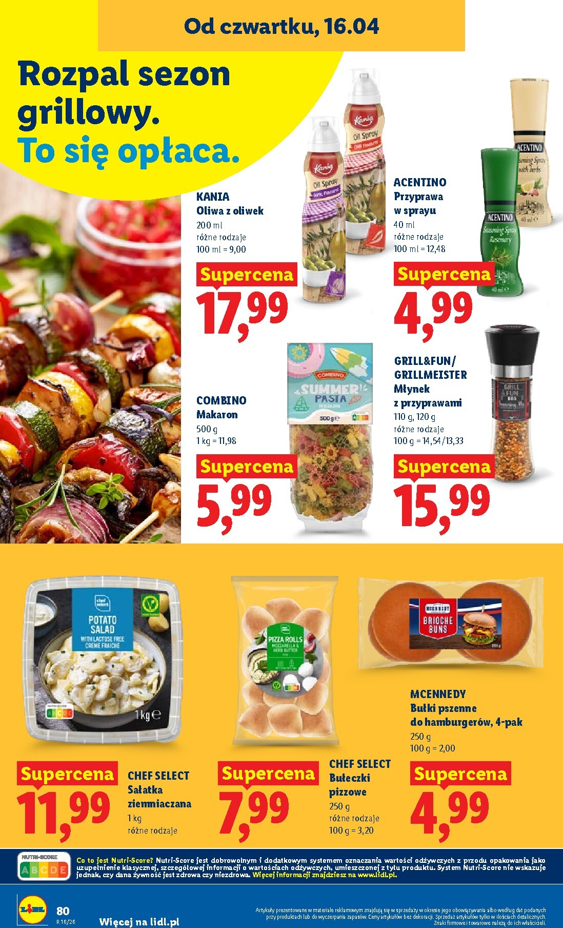 lidl - Nowa gazetka Lidl ważna od 16.04.2026 do 18.04.2026 - page: 80
