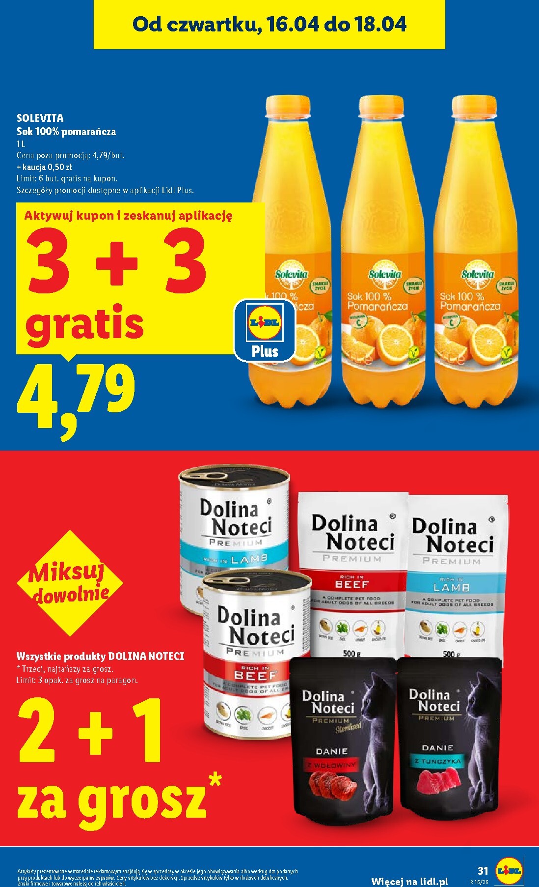 lidl - Nowa gazetka Lidl ważna od 16.04.2026 do 18.04.2026 - page: 31