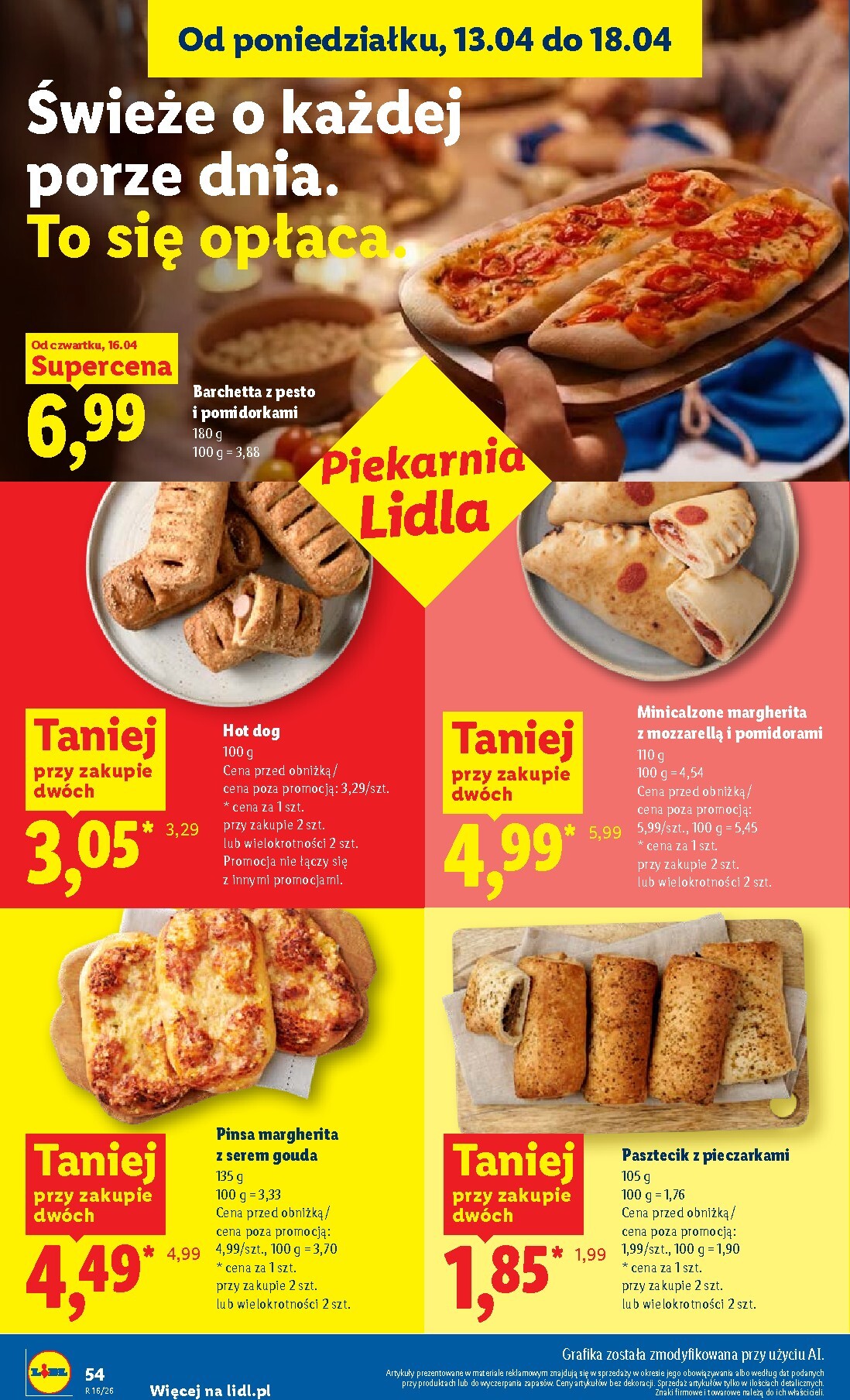 lidl - Nowa gazetka Lidl ważna od 16.04.2026 do 18.04.2026 - page: 54