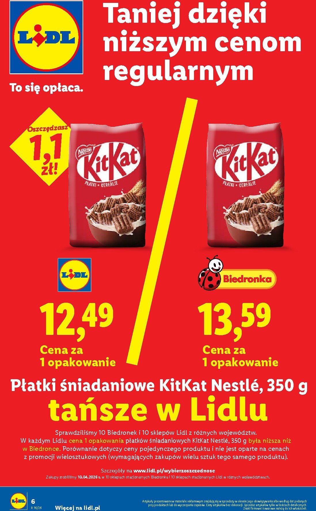 lidl - Aktualna gazetka Lidl ważna od 16.04.2026 do 18.04.2026 - page: 6