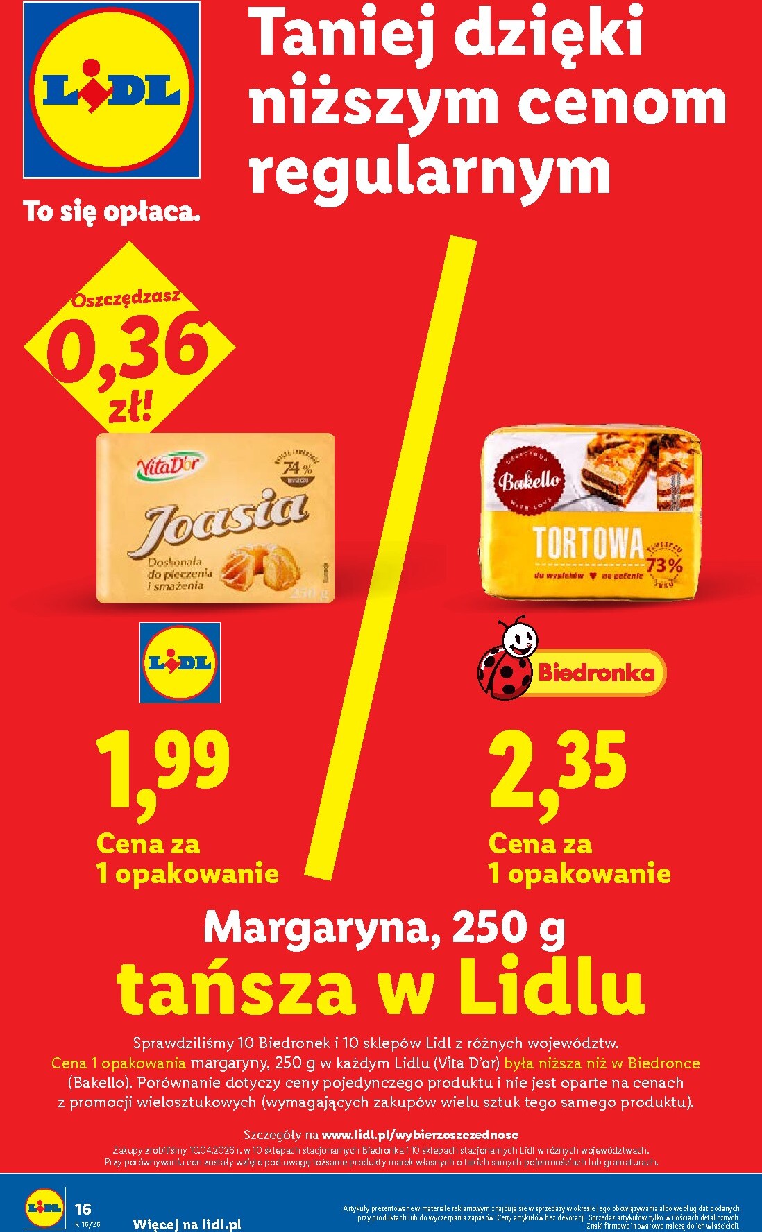 lidl - Aktualna gazetka Lidl ważna od 16.04.2026 do 18.04.2026 - page: 16