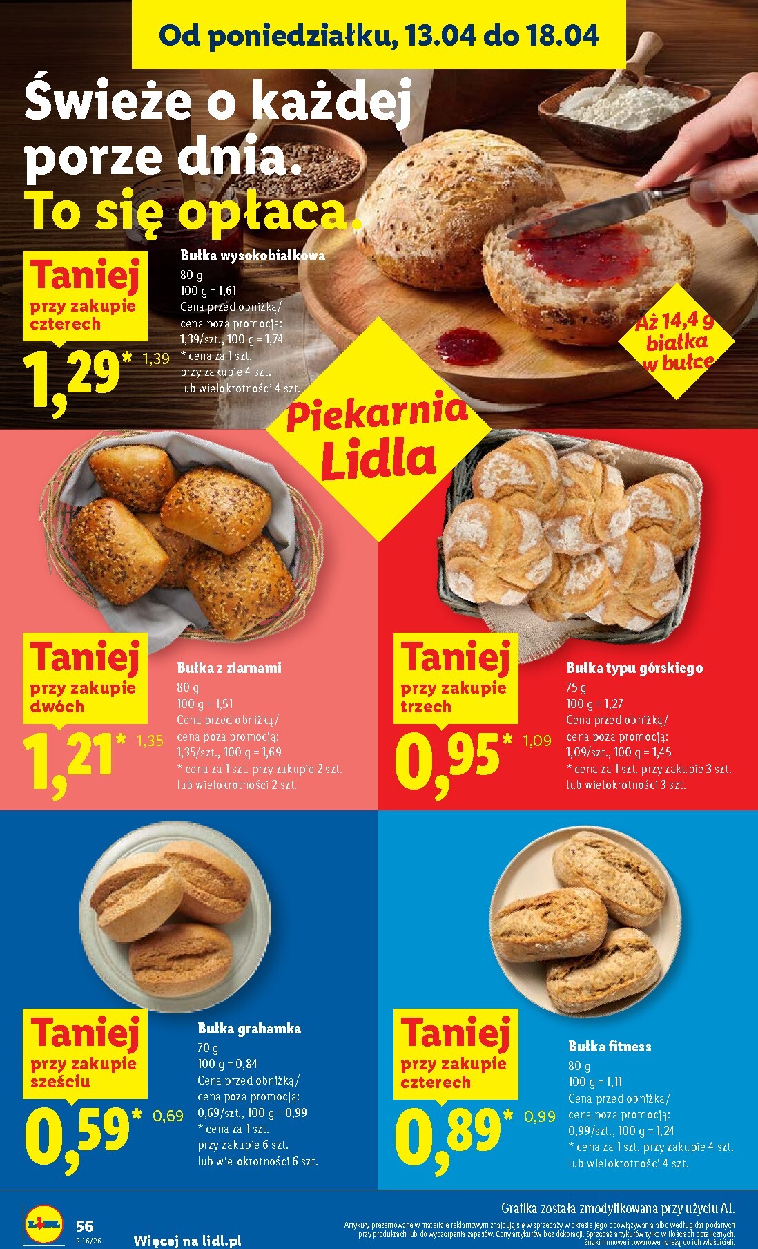 lidl - Aktualna gazetka Lidl ważna od 16.04.2026 do 18.04.2026 - page: 58